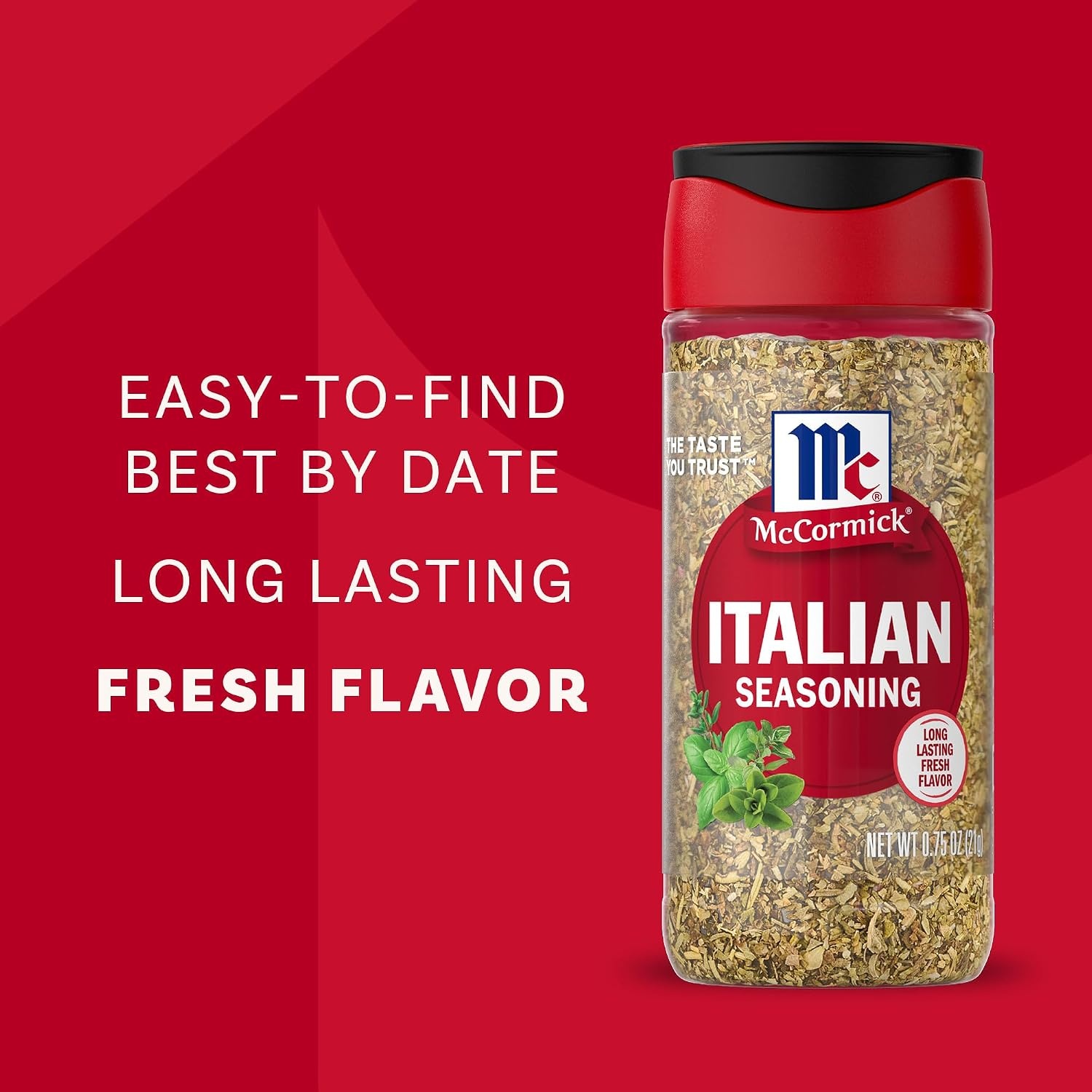 image:imageMcCormick Italian Seasoning FlavorSealed Kosher No Artificial Flavors No MSG Added Herbaceous amp Savory Seasoning with Notes of Basil amp Oregano For Dressing Pasta Veggies amp More 075 oz