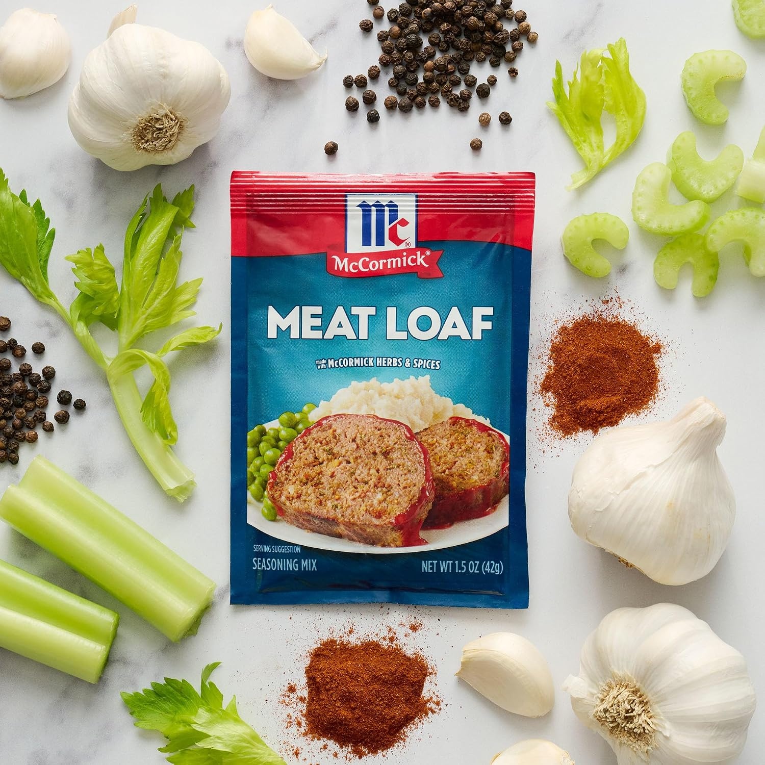 image:imageMcCormick Meat Loaf Seasoning Mix 15 oz Pack of 1215 Ounce Pack of 1