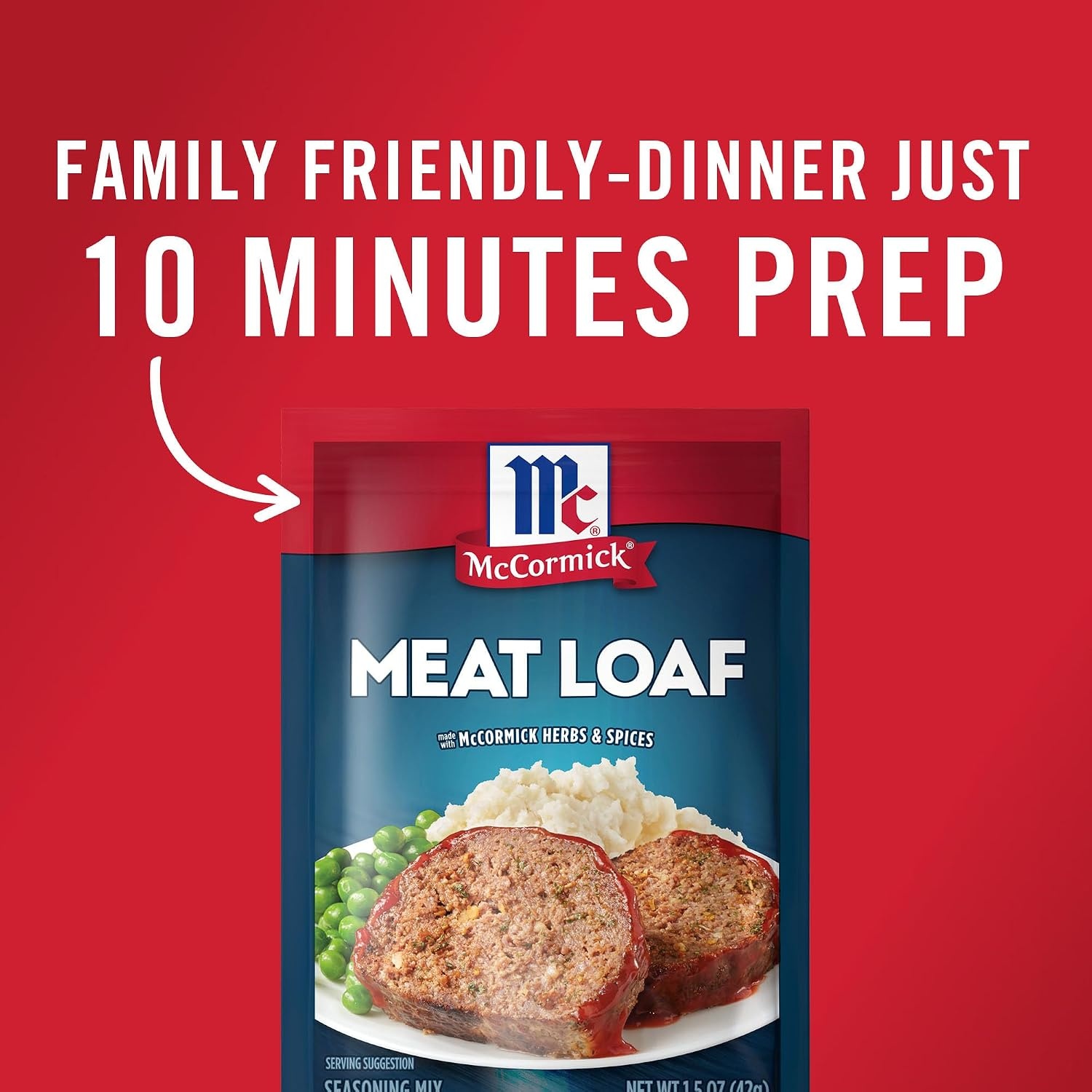 image:imageMcCormick Meat Loaf Seasoning Mix 15 oz Pack of 1215 Ounce Pack of 1