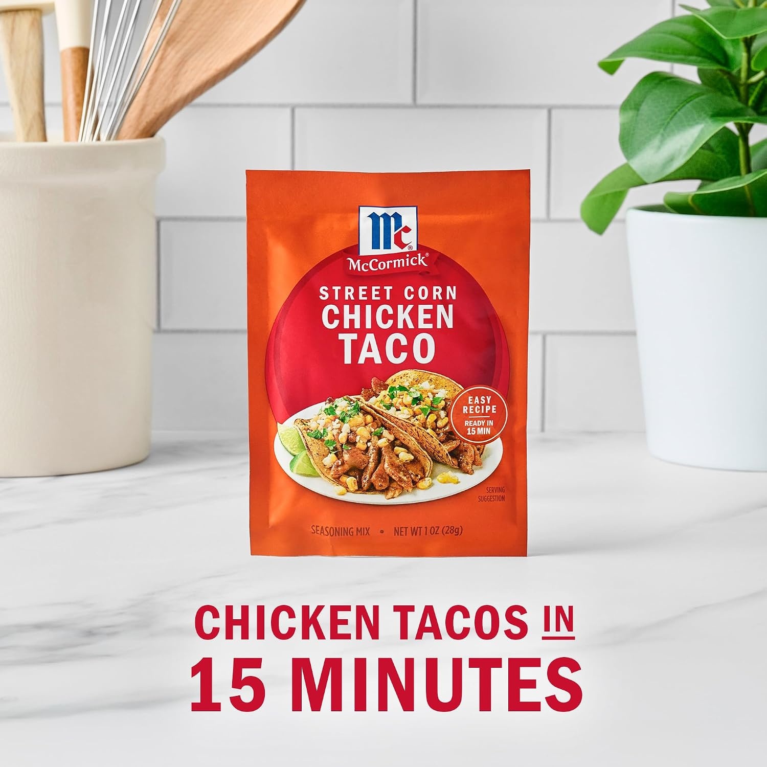 image:imageMcCormick Mexican Style Street Corn Taco Seasoning Mix 1 oz