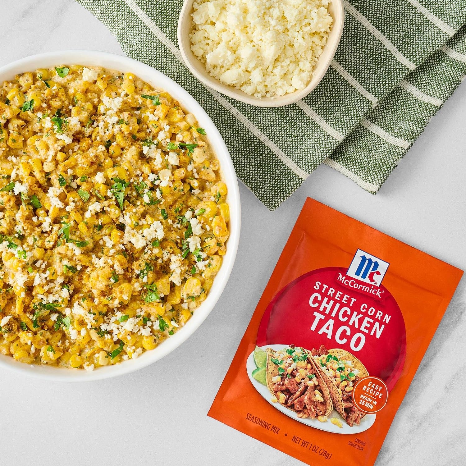 image:imageMcCormick Mexican Style Street Corn Taco Seasoning Mix 1 oz