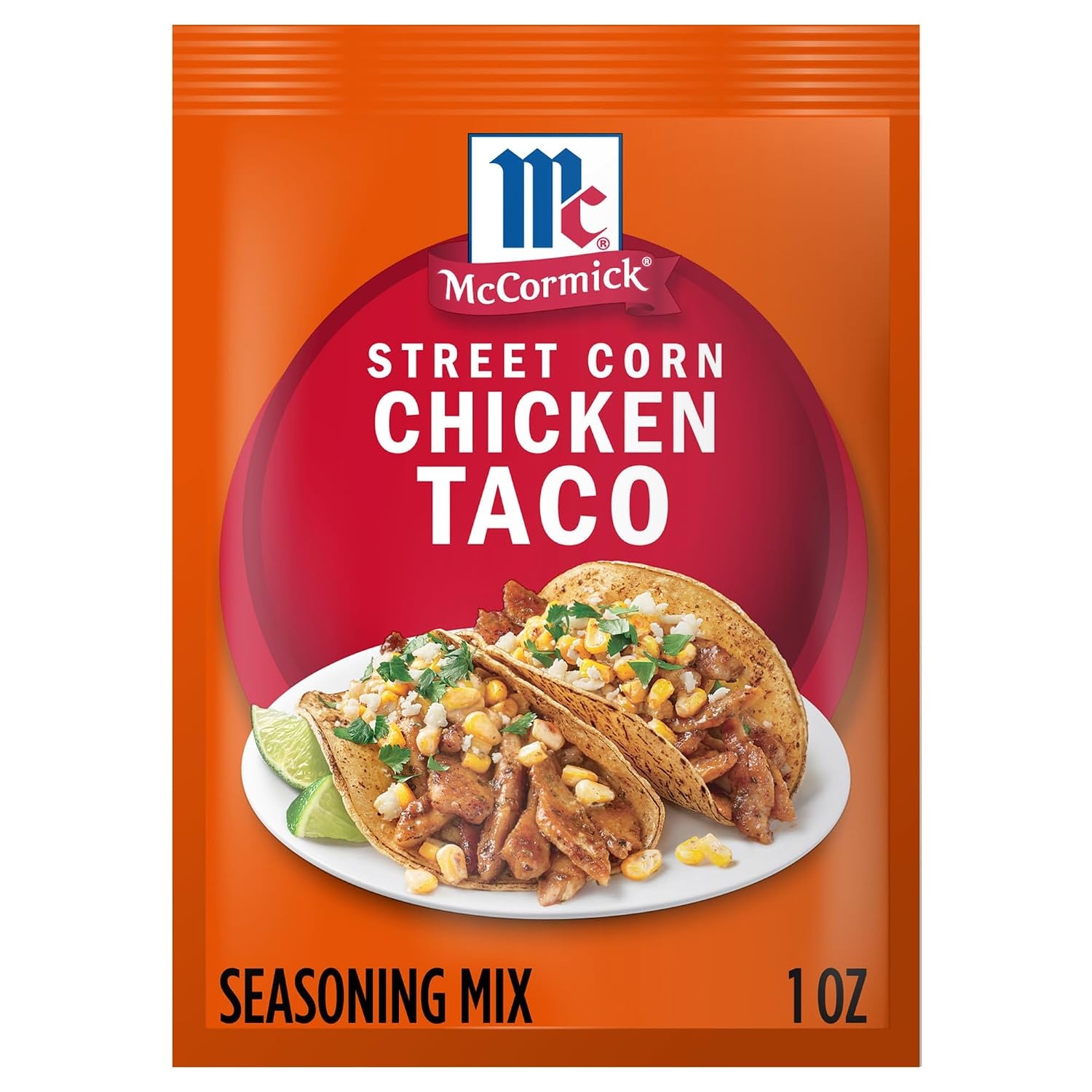 image:imageMcCormick Mexican Style Street Corn Taco Seasoning Mix 1 oz Pack of 12