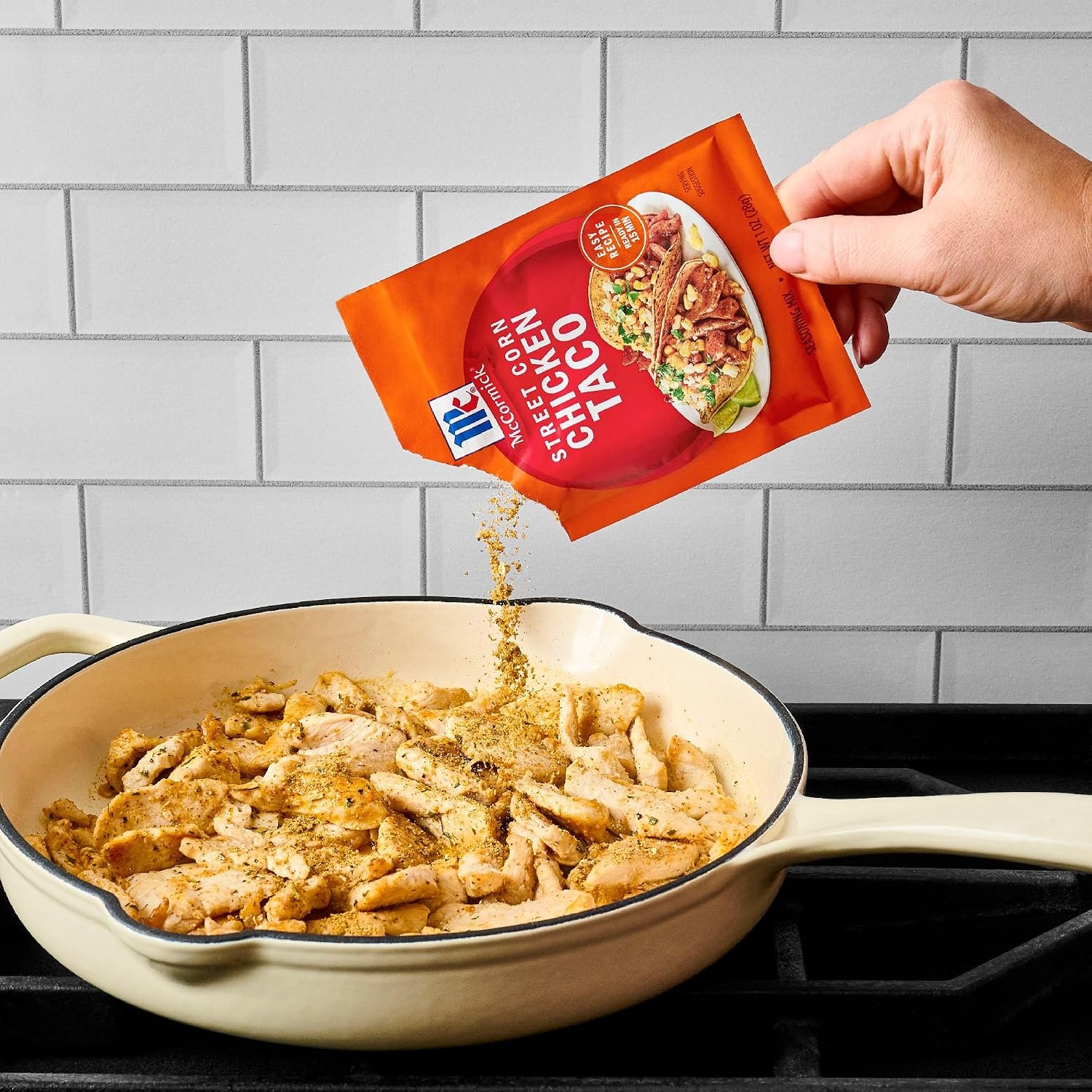 image:imageMcCormick Mexican Style Street Corn Taco Seasoning Mix 1 oz Pack of 12