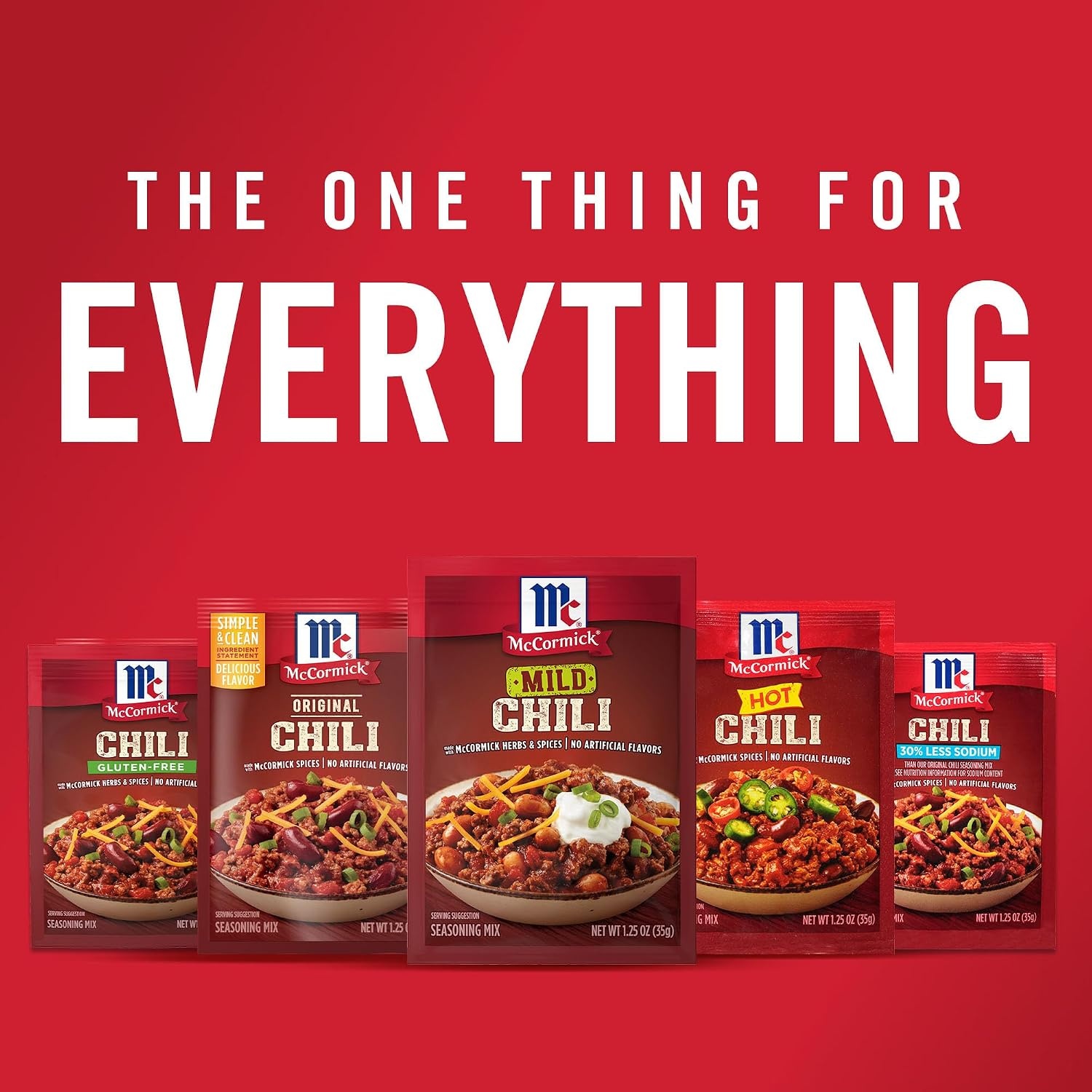 image:imageMcCormick Mild Chili Seasoning Mix 125 oz Pack of 24125 Ounce Pack of 1