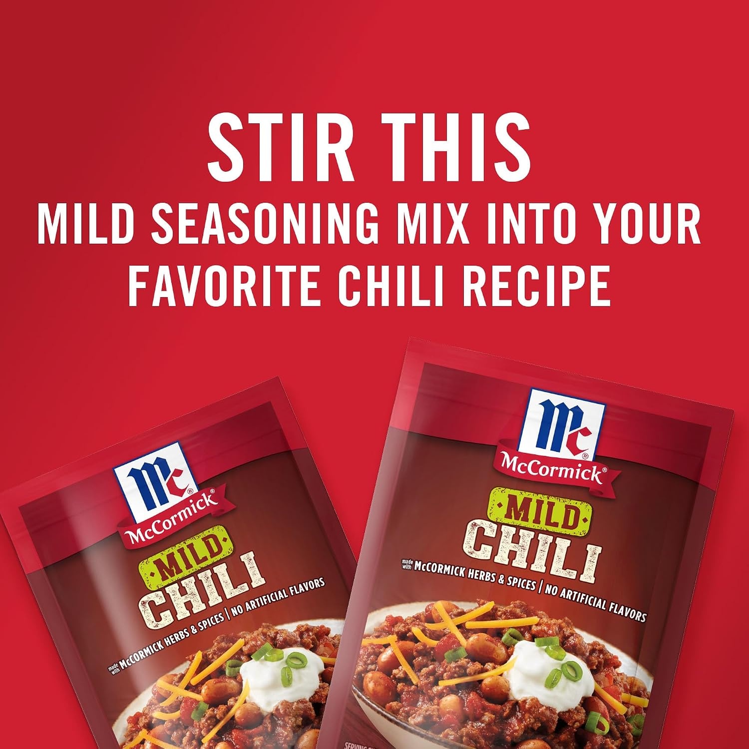 image:imageMcCormick Mild Chili Seasoning Mix 125 oz Pack of 24125 Ounce Pack of 1