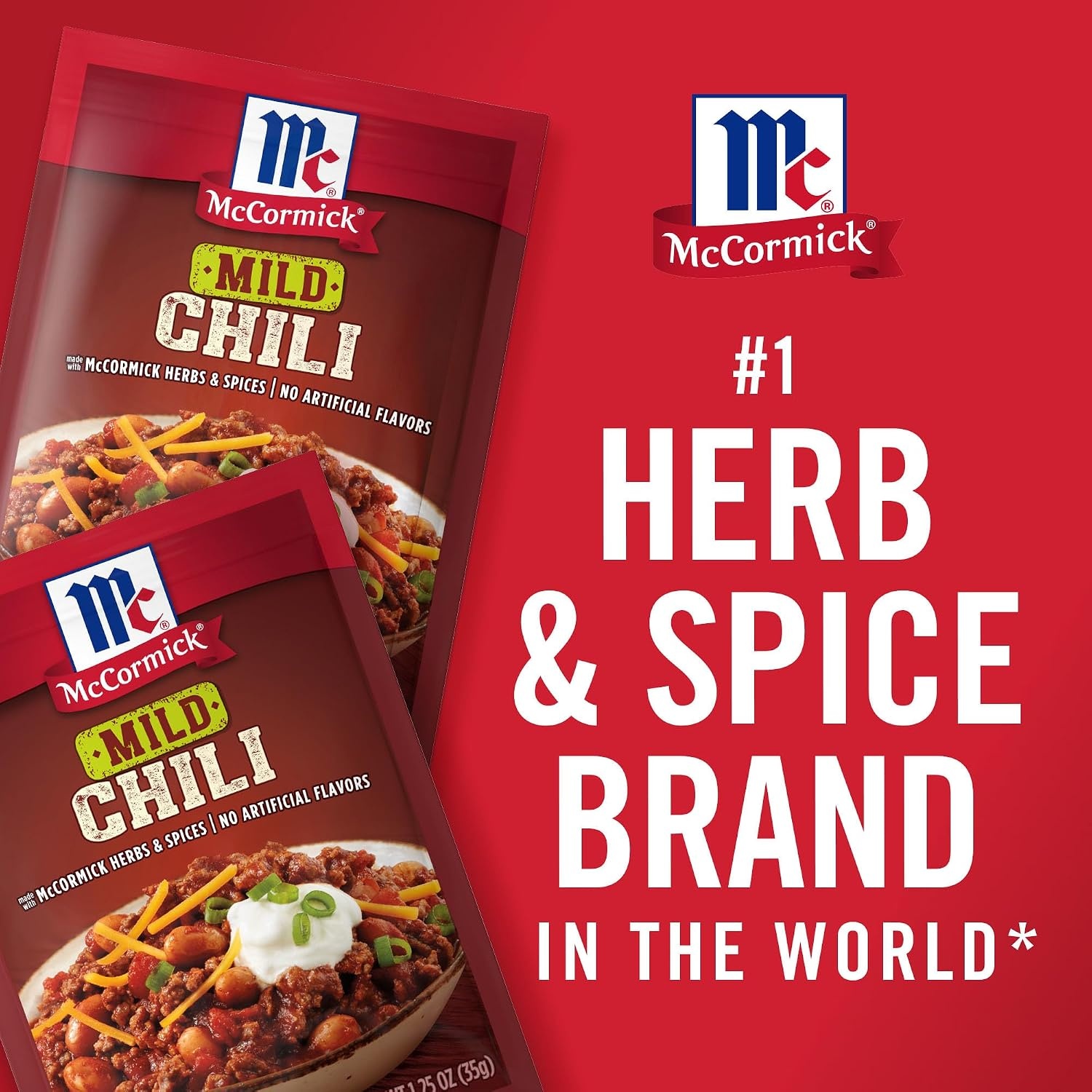 image:imageMcCormick Mild Chili Seasoning Mix 125 oz Pack of 24125 Ounce Pack of 1