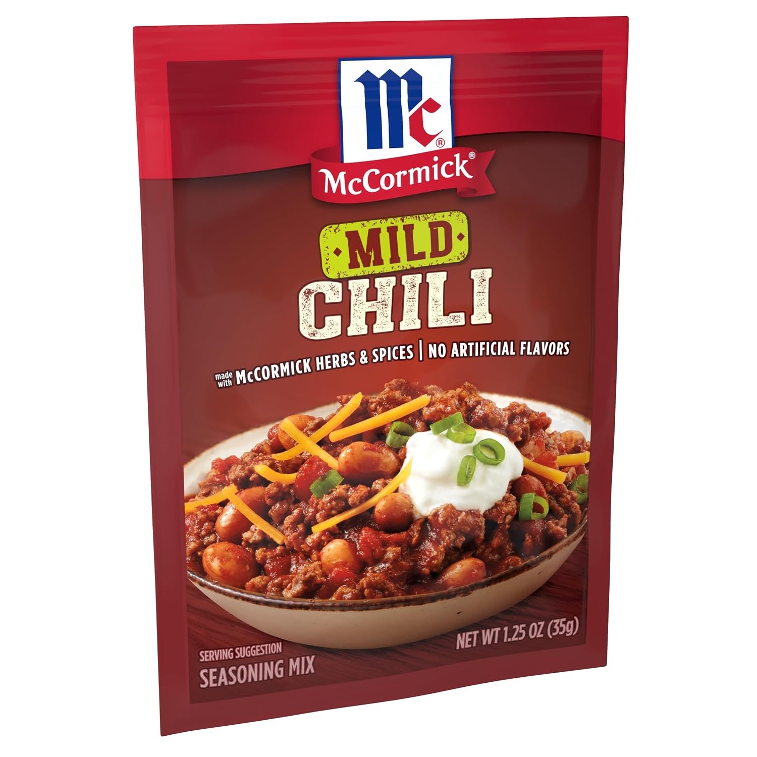 image:imageMcCormick Mild Chili Seasoning Mix 125 oz Pack of 24125 Ounce Pack of 24