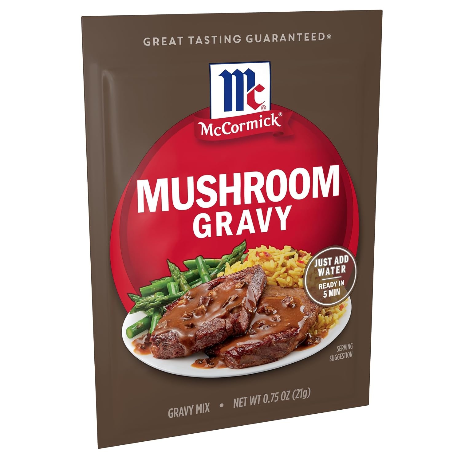 image:imageMcCormick Mushroom Gravy Mix 075 oz075 Ounce Pack of 12