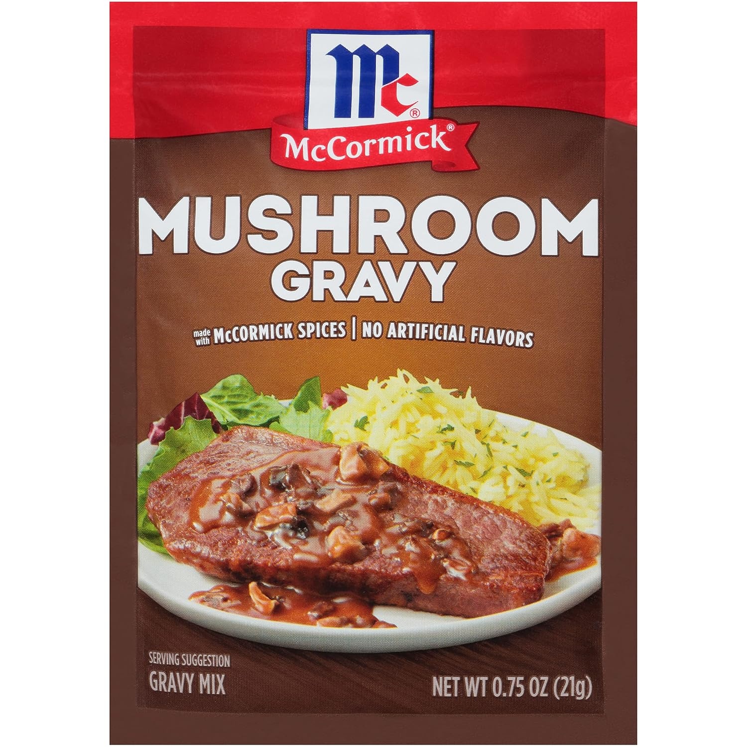 image:imageMcCormick Mushroom Gravy Mix 075 oz075 Ounce Pack of 24