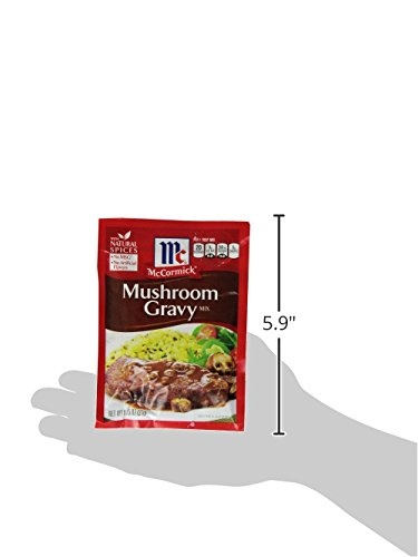 image:imageMcCormick Mushroom Gravy Mix 075 oz075 Ounce Pack of 5