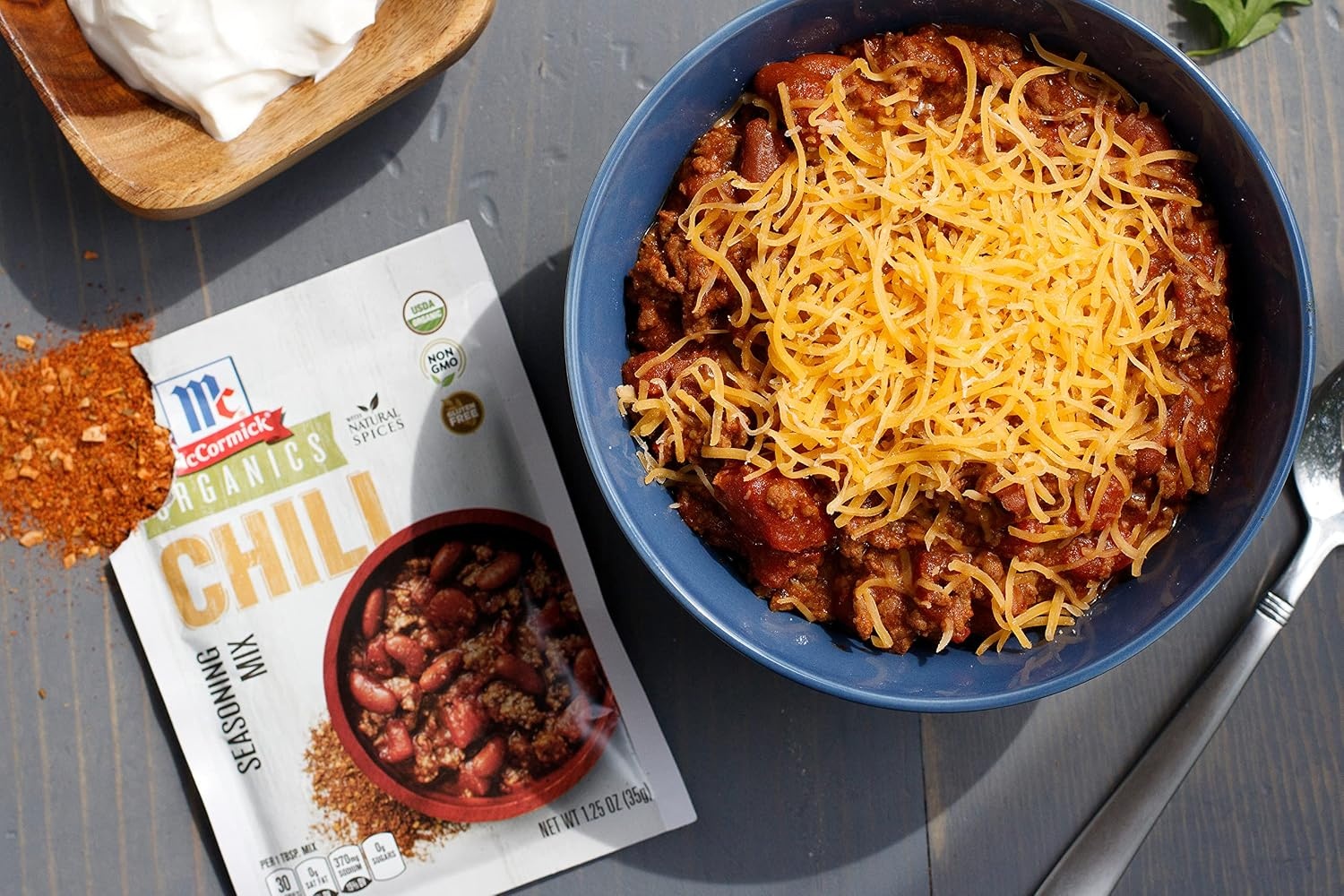 image:imageMcCormick Organics Chili Seasoning Mix 125 oz