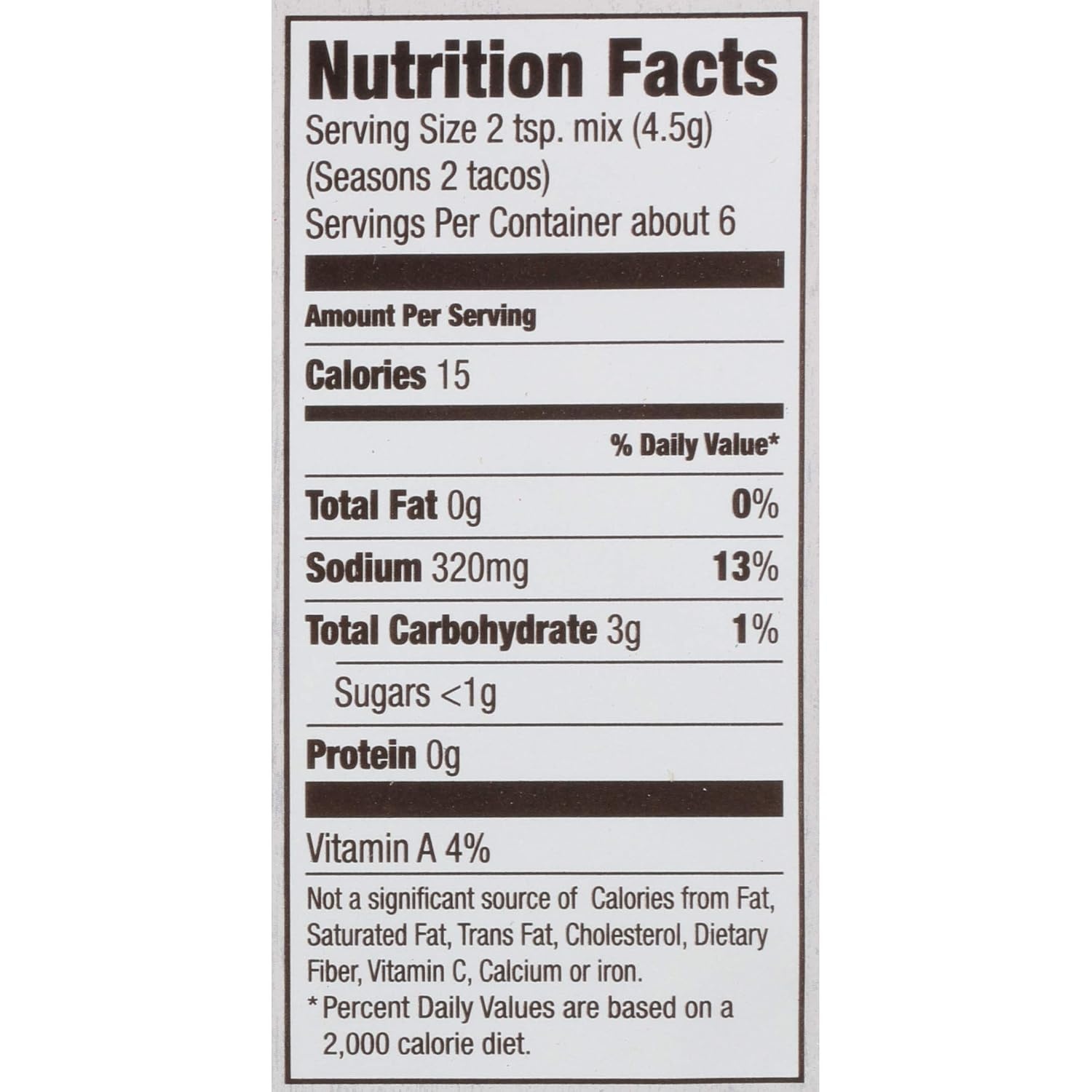 image:imageMcCormick Organics Taco Seasoning Mix 1 oz Pack of 121 Ounce Pack of 2