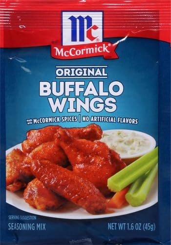image:imageMcCormick Original Buffalo Wings Seasoning Mix 16 oz16 Ounce Pack of 6