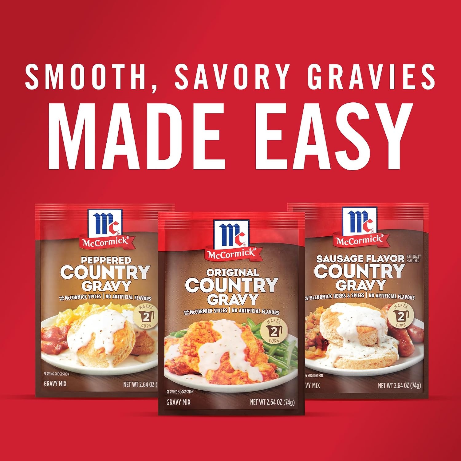 image:imageMcCormick Original Country Gravy Mix 264 oz264 Ounce Pack of 1