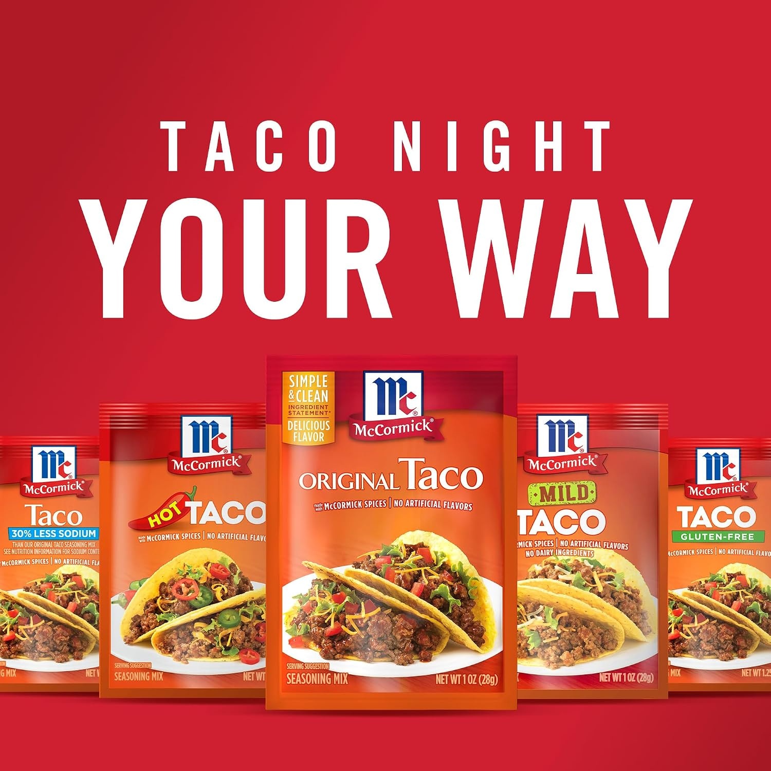 image:imageMcCormick Original Taco Seasoning Mix 1 oz1 Ounce Pack of 1