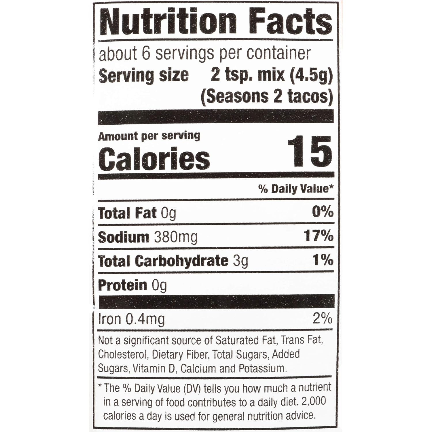 image:imageMcCormick Original Taco Seasoning Mix 1 oz1 Ounce Pack of 3