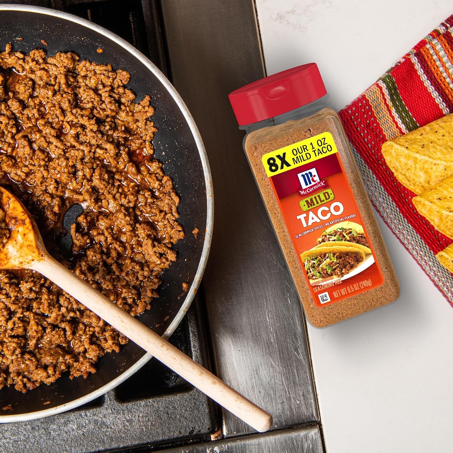image:imageMcCormick Original Taco Seasoning Mix 6 lb Six Pound Container of Taco Seasoning Mix Best for Seasoning Ground Beef Turkey Chicken Burgers Tacos Rice and Vegetables85 Ounce Pack of 1
