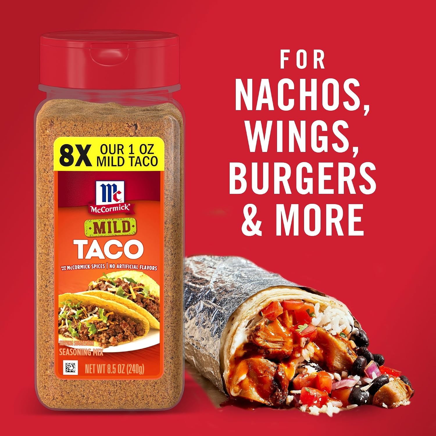 image:imageMcCormick Original Taco Seasoning Mix 6 lb Six Pound Container of Taco Seasoning Mix Best for Seasoning Ground Beef Turkey Chicken Burgers Tacos Rice and Vegetables85 Ounce Pack of 1