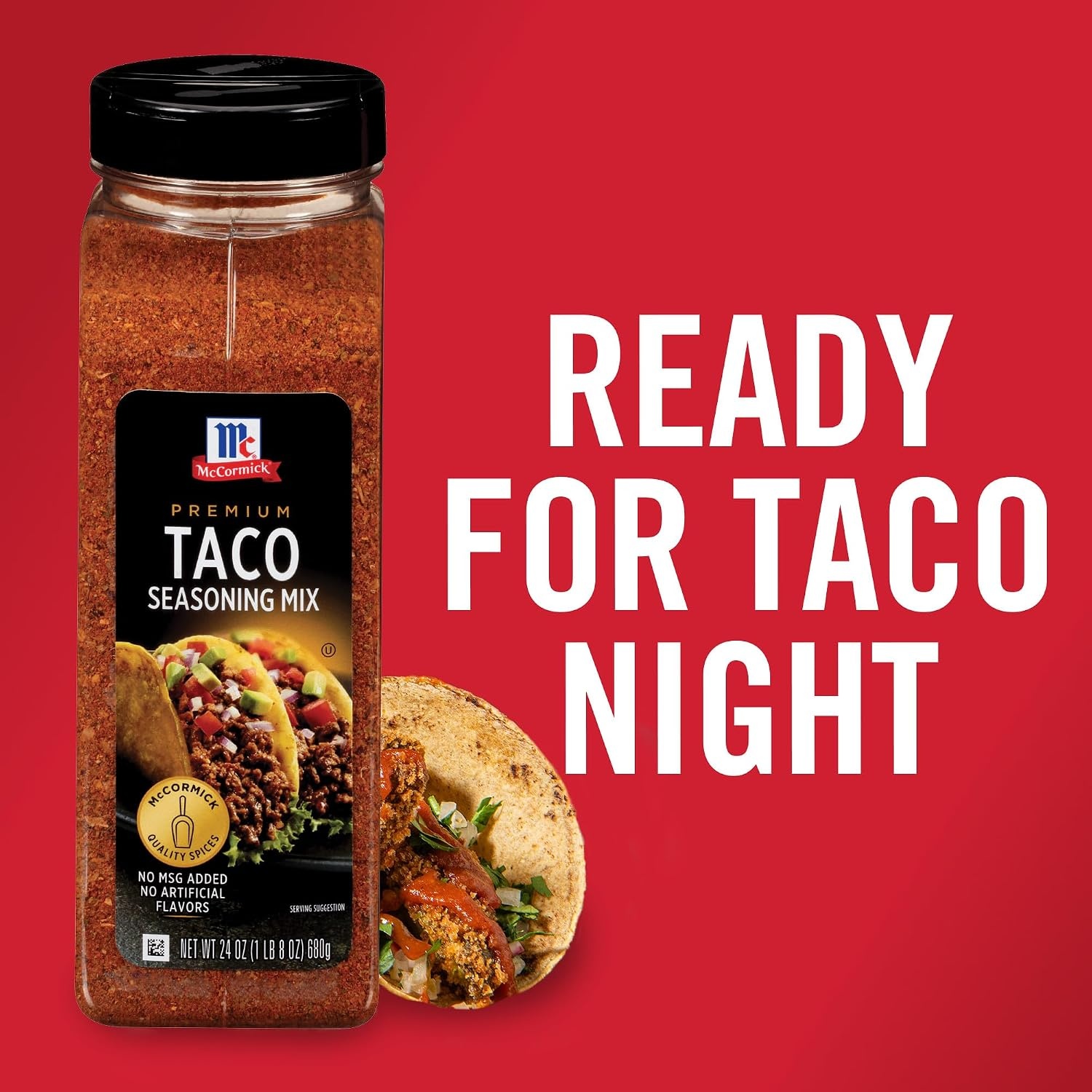 image:imageMcCormick Original Taco Seasoning Mix 6 lb Six Pound Container of Taco Seasoning Mix Best for Seasoning Ground Beef Turkey Chicken Burgers Tacos Rice and Vegetables24 Ounce Pack of 1