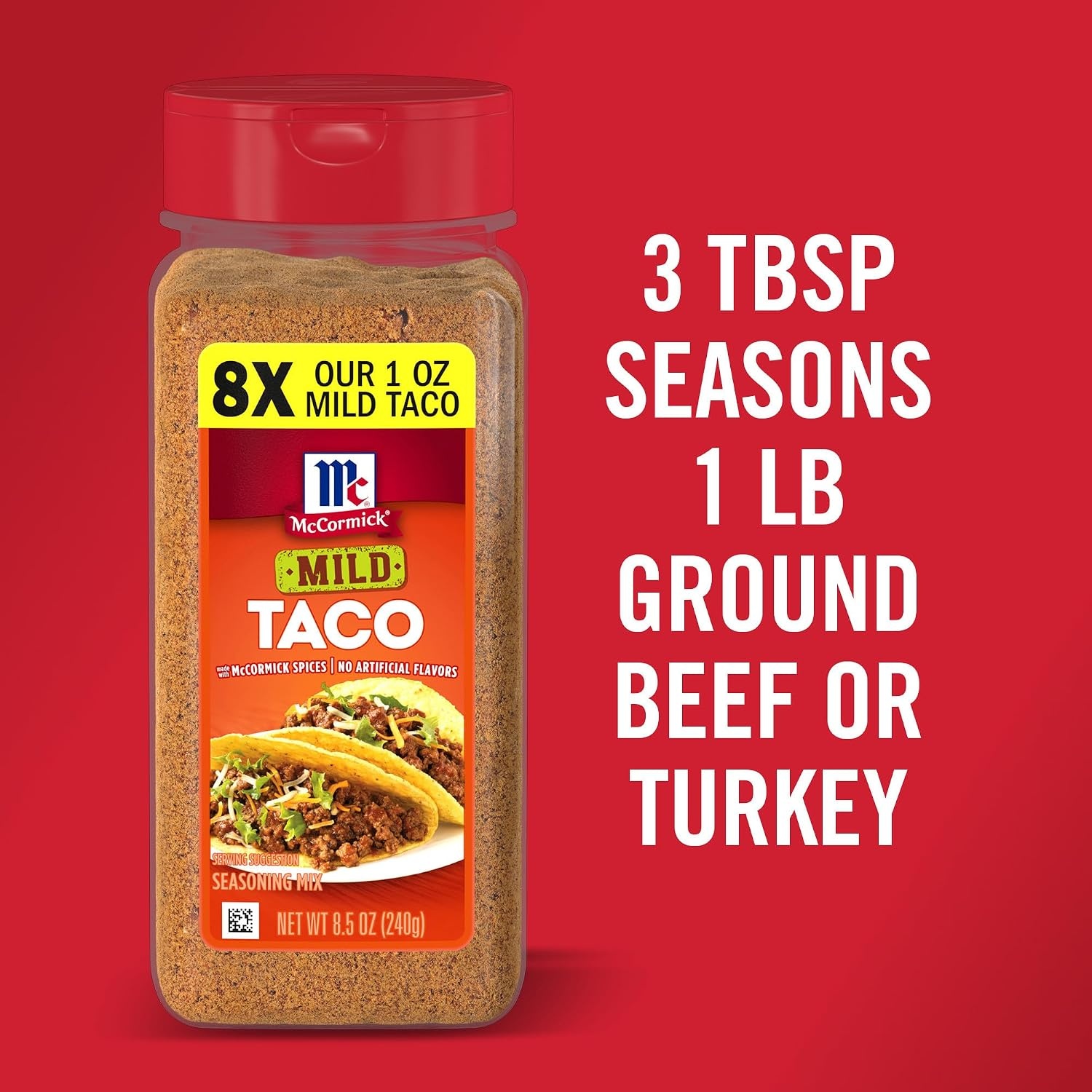 image:imageMcCormick Original Taco Seasoning Mix 6 lb Six Pound Container of Taco Seasoning Mix Best for Seasoning Ground Beef Turkey Chicken Burgers Tacos Rice and Vegetables85 Ounce Pack of 1