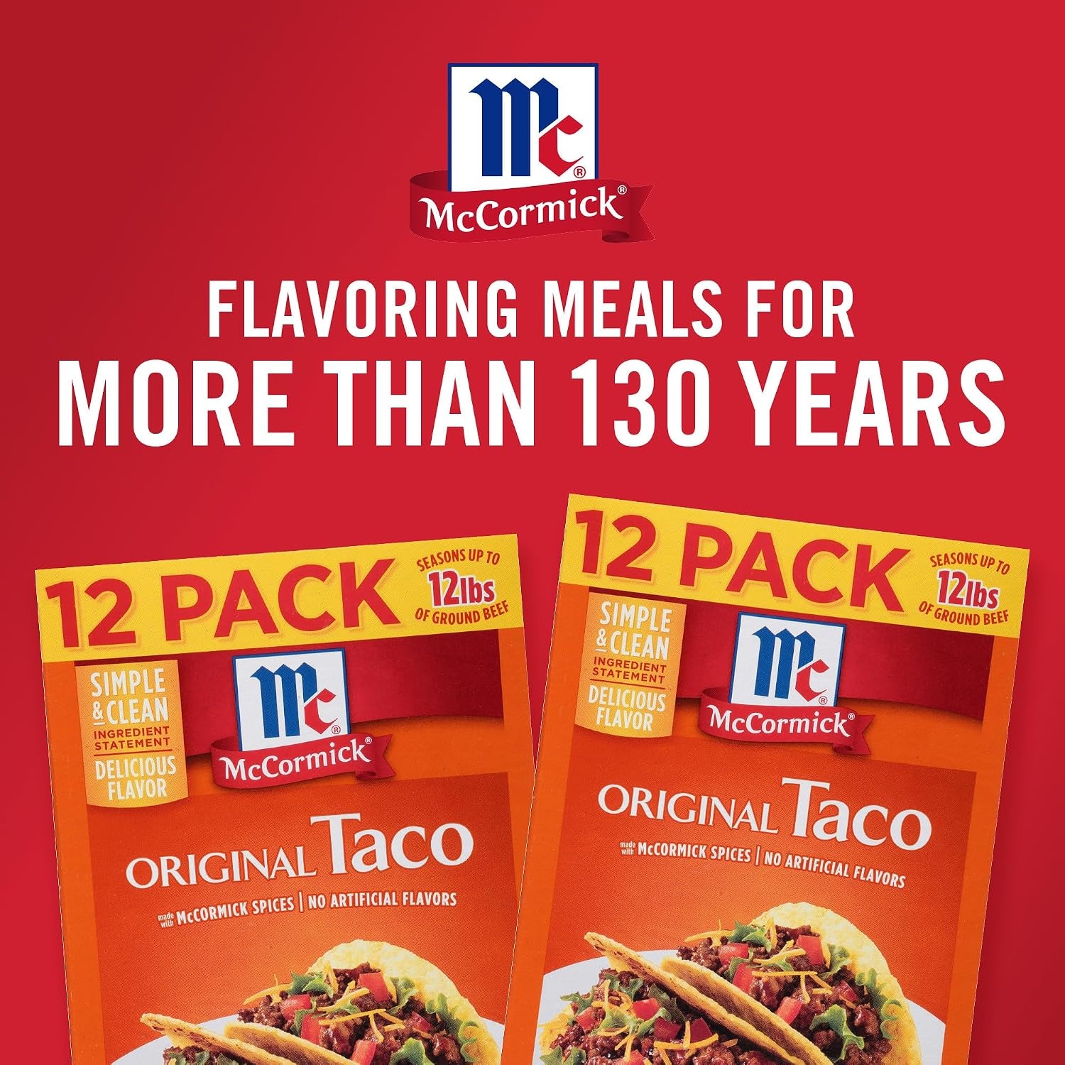 image:imageMcCormick Original Taco Seasoning Mix 6 lb Six Pound Container of Taco Seasoning Mix Best for Seasoning Ground Beef Turkey Chicken Burgers Tacos Rice and Vegetables12 Ounce Pack of 1