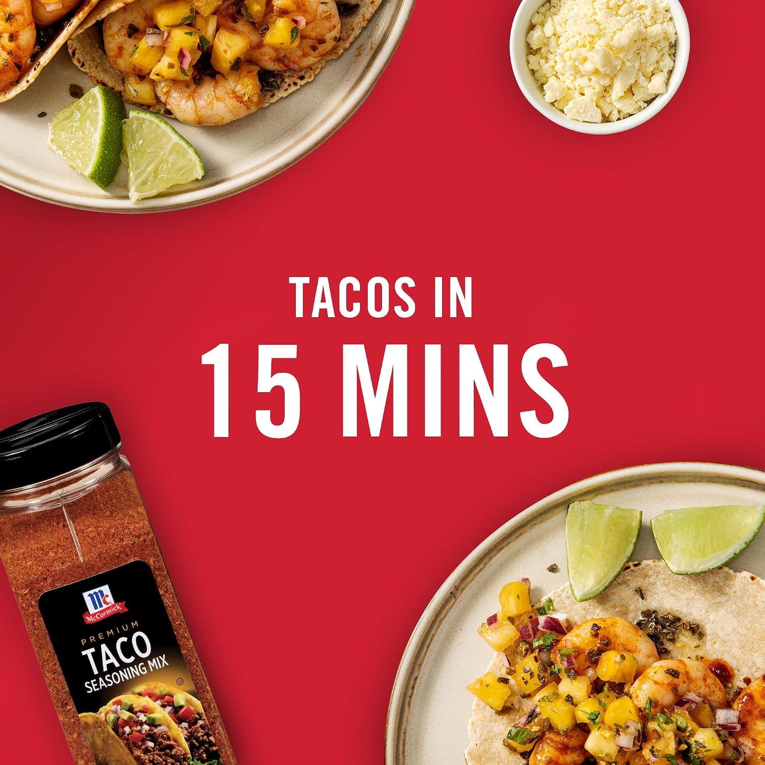 image:imageMcCormick Original Taco Seasoning Mix 6 lb Six Pound Container of Taco Seasoning Mix Best for Seasoning Ground Beef Turkey Chicken Burgers Tacos Rice and Vegetables24 Ounce Pack of 1