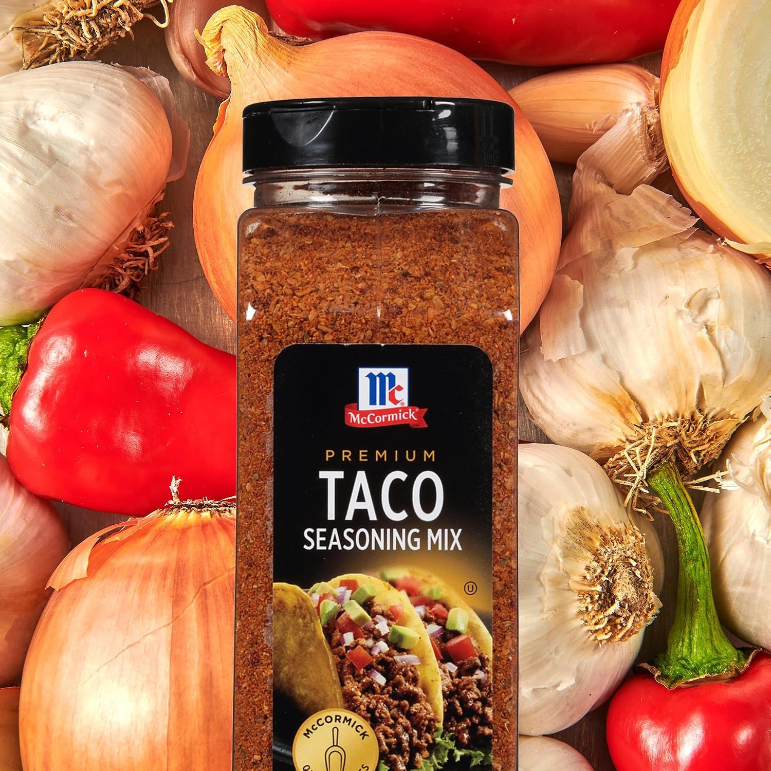 image:imageMcCormick Original Taco Seasoning Mix 6 lb Six Pound Container of Taco Seasoning Mix Best for Seasoning Ground Beef Turkey Chicken Burgers Tacos Rice and Vegetables24 Ounce Pack of 1