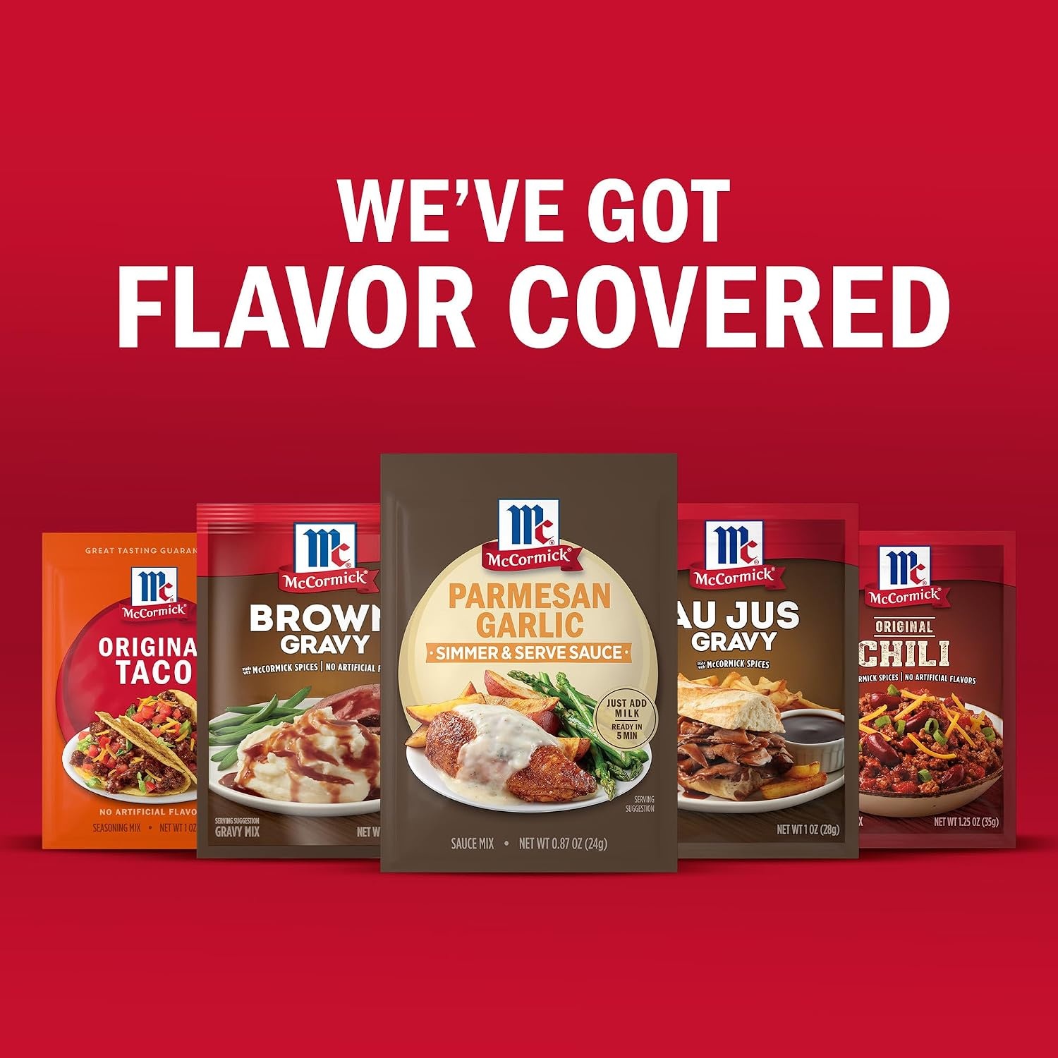 image:imageMcCormick Parmesan Garlic Simmer amp Serve Sauce Mix 087 oz