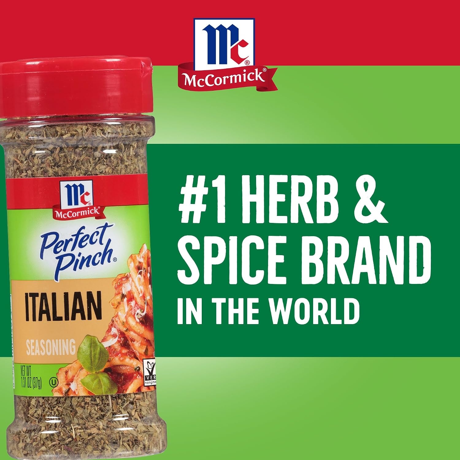 image:imageMcCormick Perfect Pinch Italian Seasoning 131 oz Pack of 6131 Ounce Pack of 1