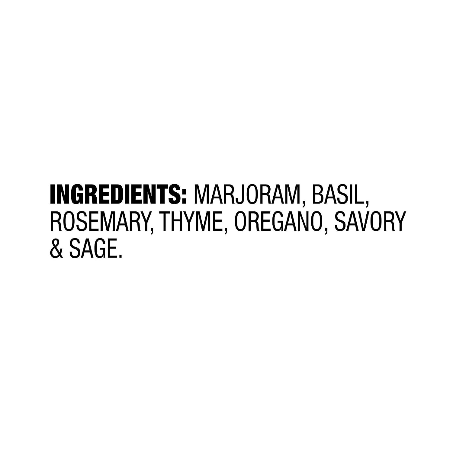 image:imageMcCormick Perfect Pinch Italian Seasoning 131 oz Pack of 6131 Ounce Pack of 1