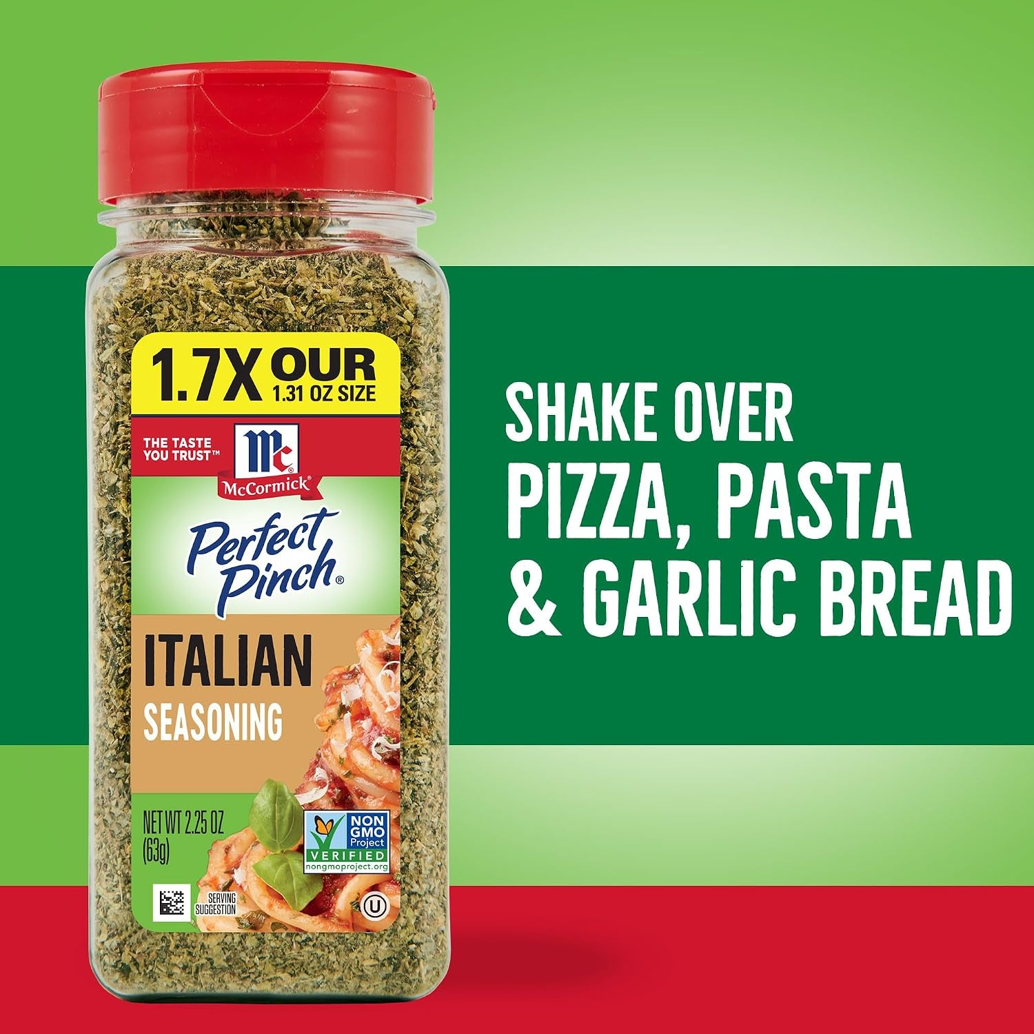 image:imageMcCormick Perfect Pinch Italian Seasoning 131 oz Pack of 6225 Ounce Pack of 1