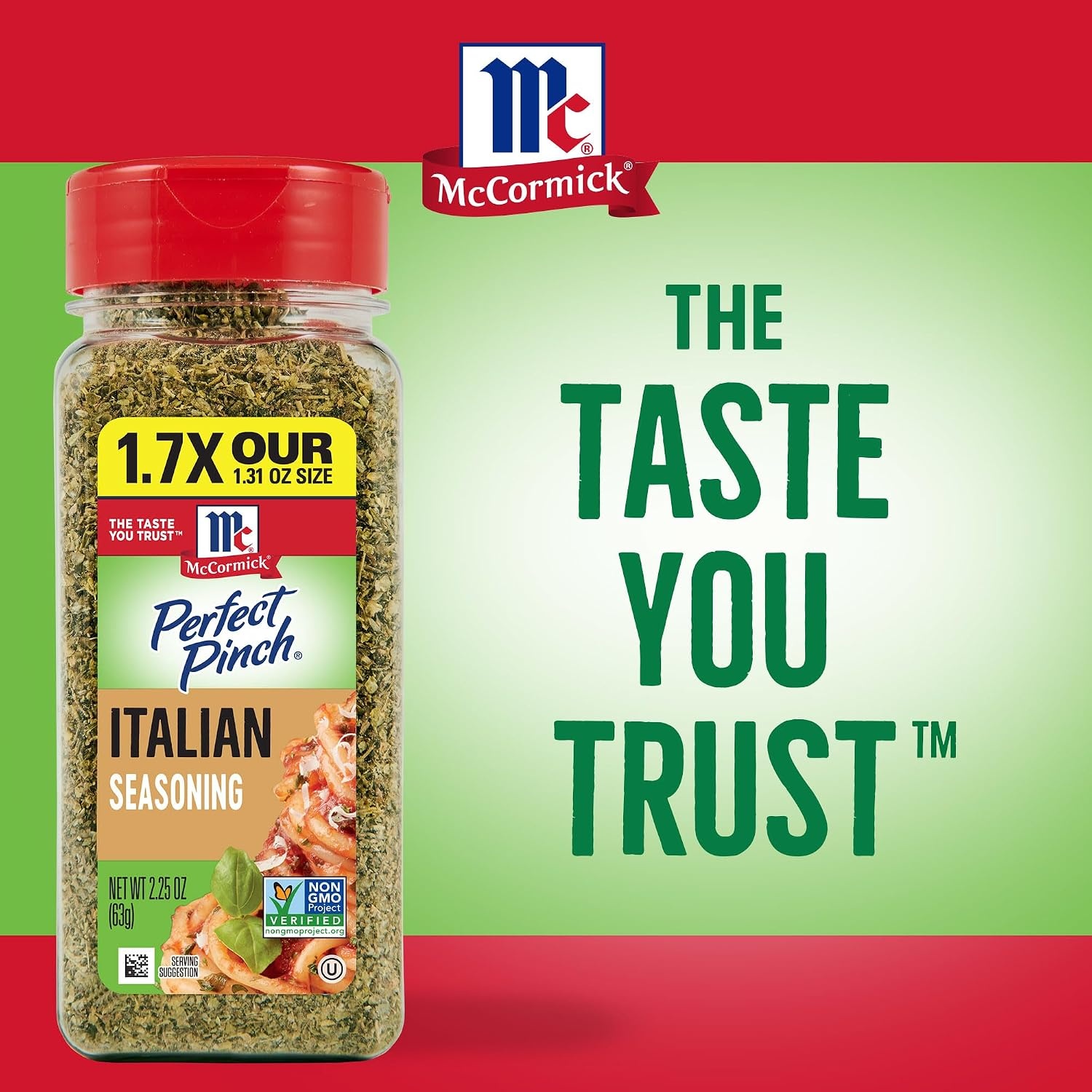image:imageMcCormick Perfect Pinch Italian Seasoning 131 oz Pack of 6225 Ounce Pack of 1