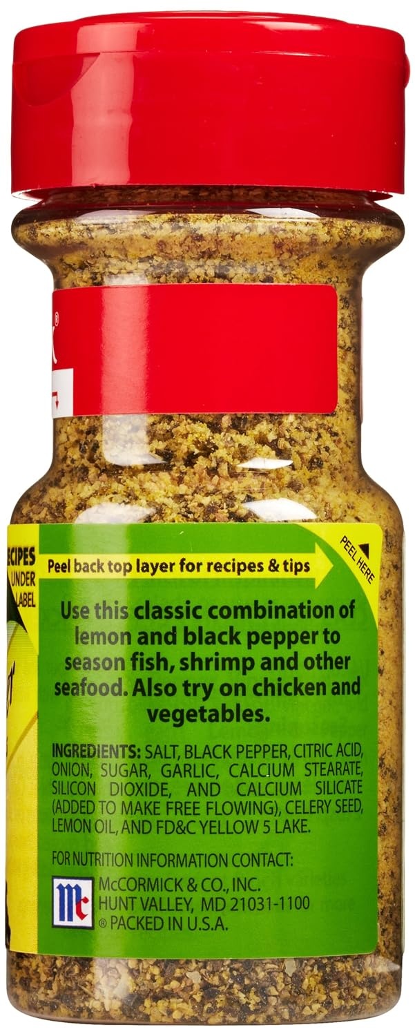 image:imageMcCormick Perfect Pinch Lemon Pepper Seasoning 1137 oz35 Ounce Pack of 1