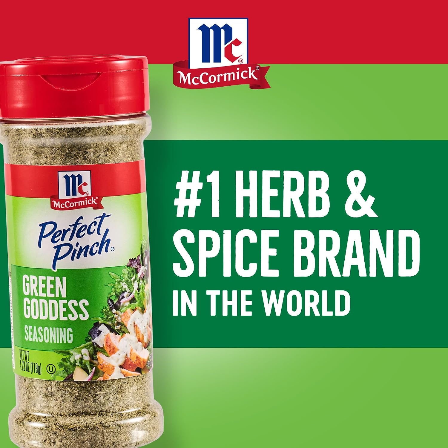 image:imageMcCormick Perfect Pinch Seasoning Spicy Italian For Adding Italian Flavor with a Kick to Pizza Pasta Dressings amp Sauces 388 ozGreen Goddess