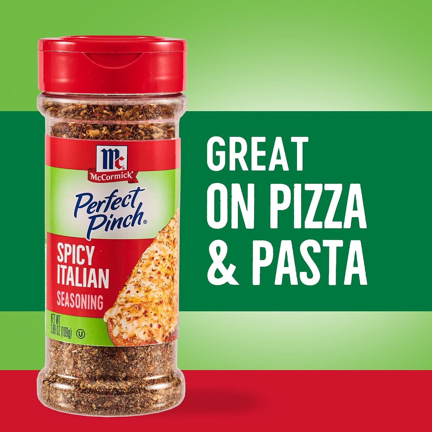 image:imageMcCormick Perfect Pinch Seasoning Spicy Italian For Adding Italian Flavor with a Kick to Pizza Pasta Dressings amp Sauces 388 ozSpicy Italian