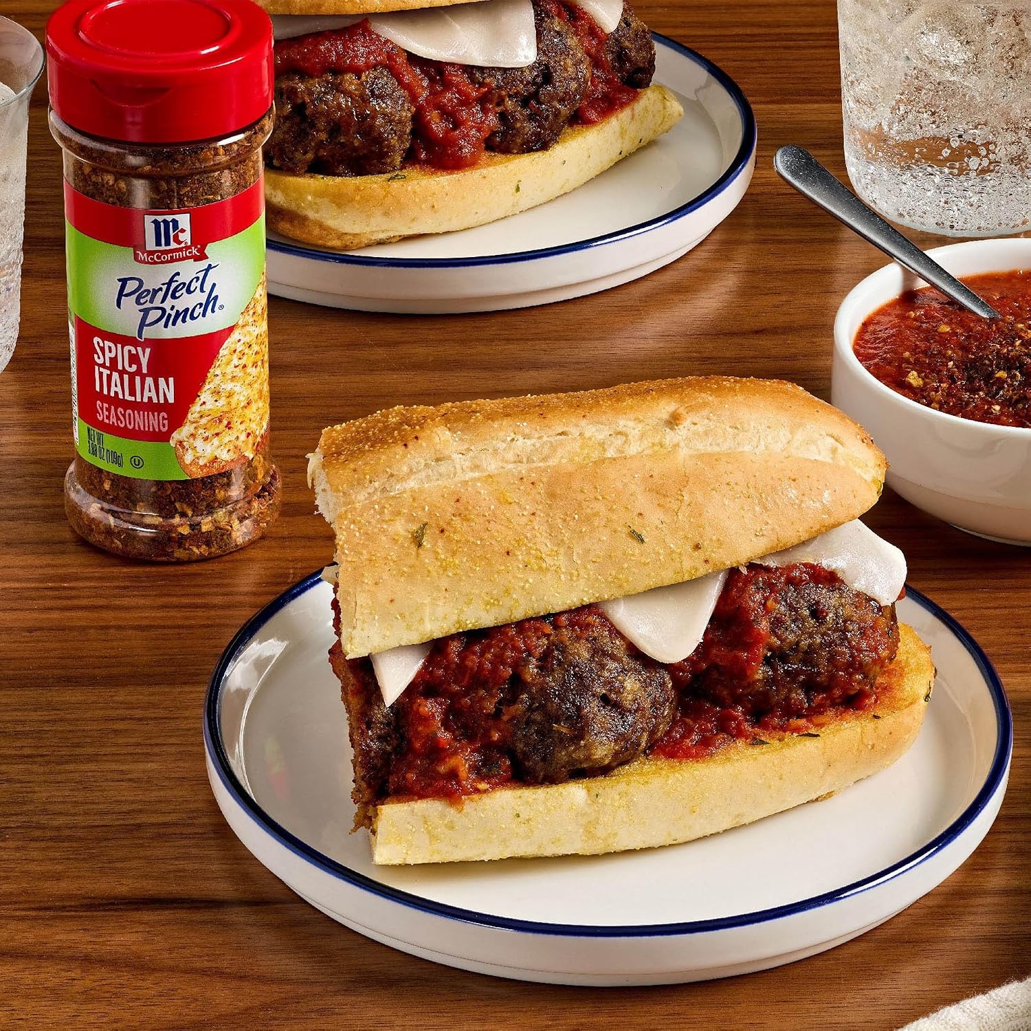 image:imageMcCormick Perfect Pinch Seasoning Spicy Italian For Adding Italian Flavor with a Kick to Pizza Pasta Dressings amp Sauces 388 ozSpicy Italian