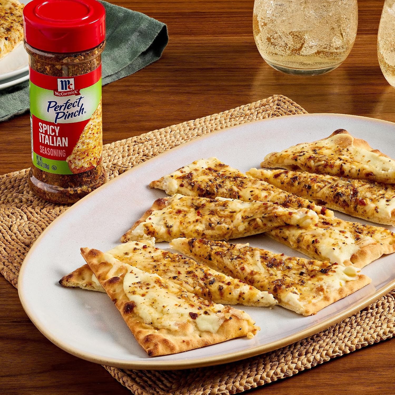 image:imageMcCormick Perfect Pinch Seasoning Spicy Italian For Adding Italian Flavor with a Kick to Pizza Pasta Dressings amp Sauces 388 ozSpicy Italian