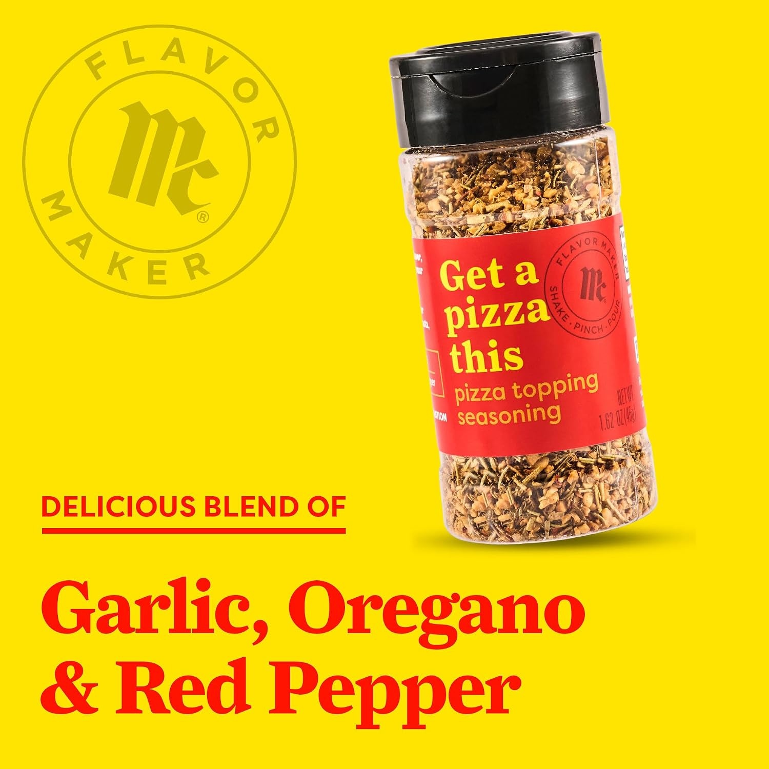 image:imageMcCormick Pizza Topping Seasoning Flavor Maker 162 oz
