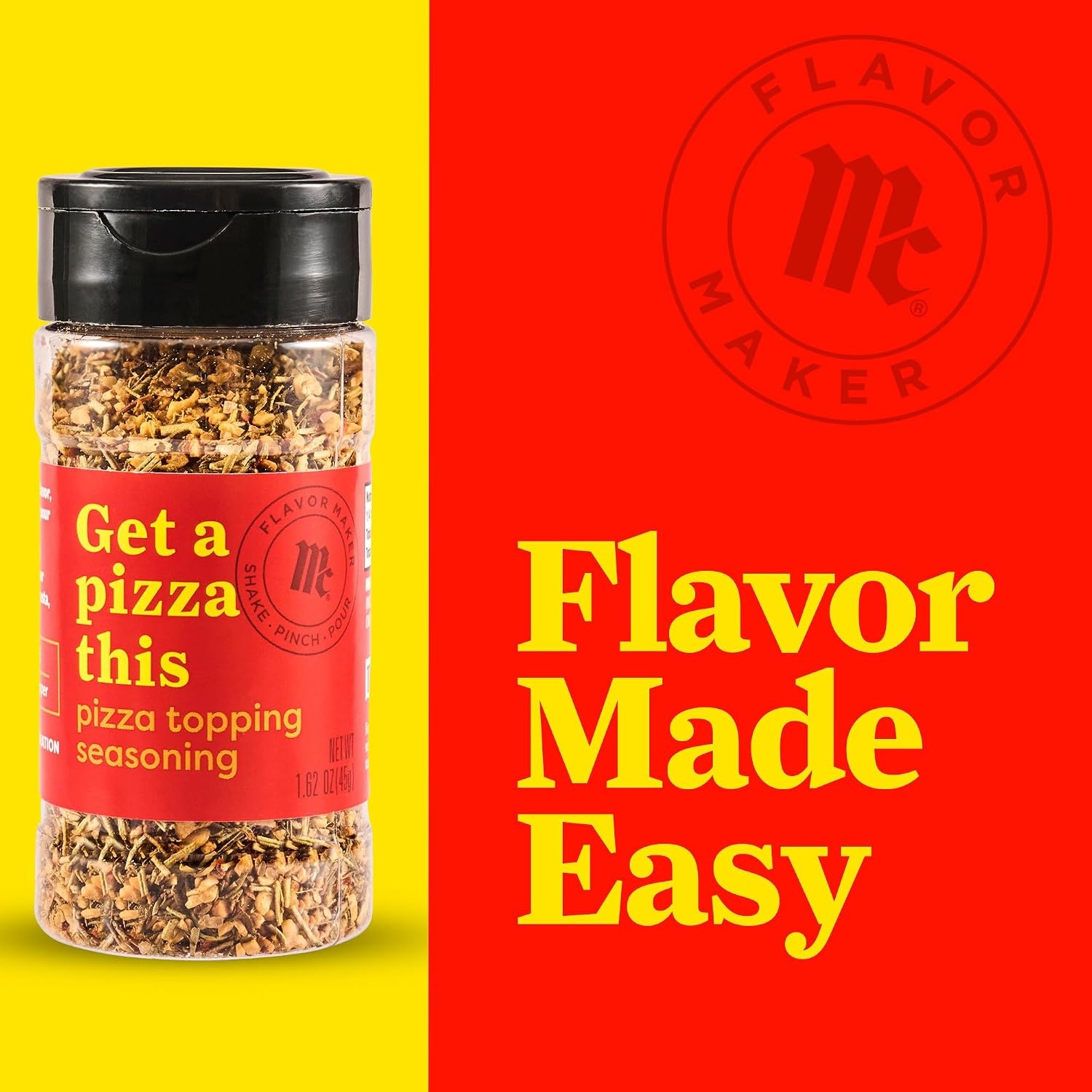 image:imageMcCormick Pizza Topping Seasoning Flavor Maker 162 oz