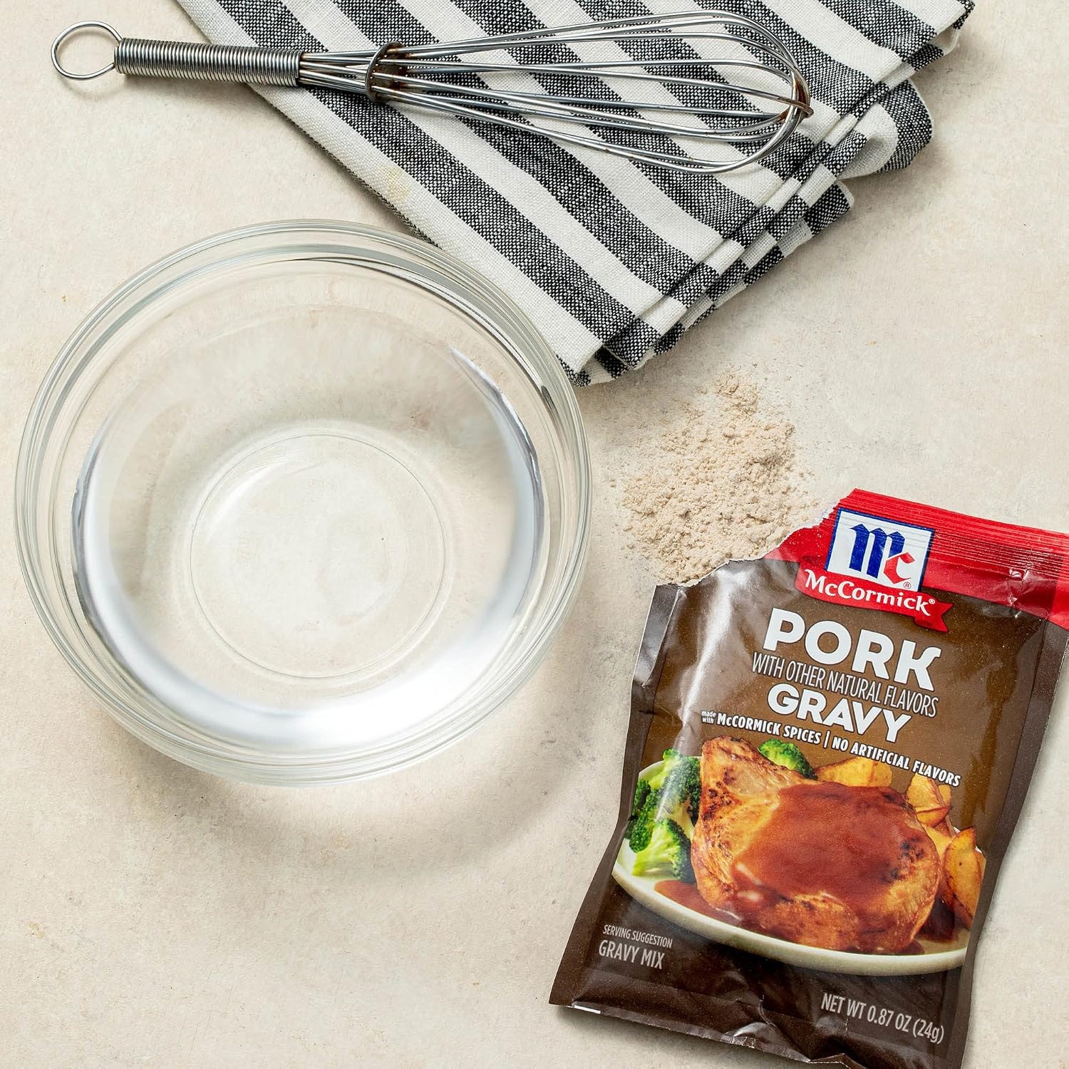 image:imageMcCormick Pork Gravy Mix 087 oz Pack of 12Pork Gravy Mix