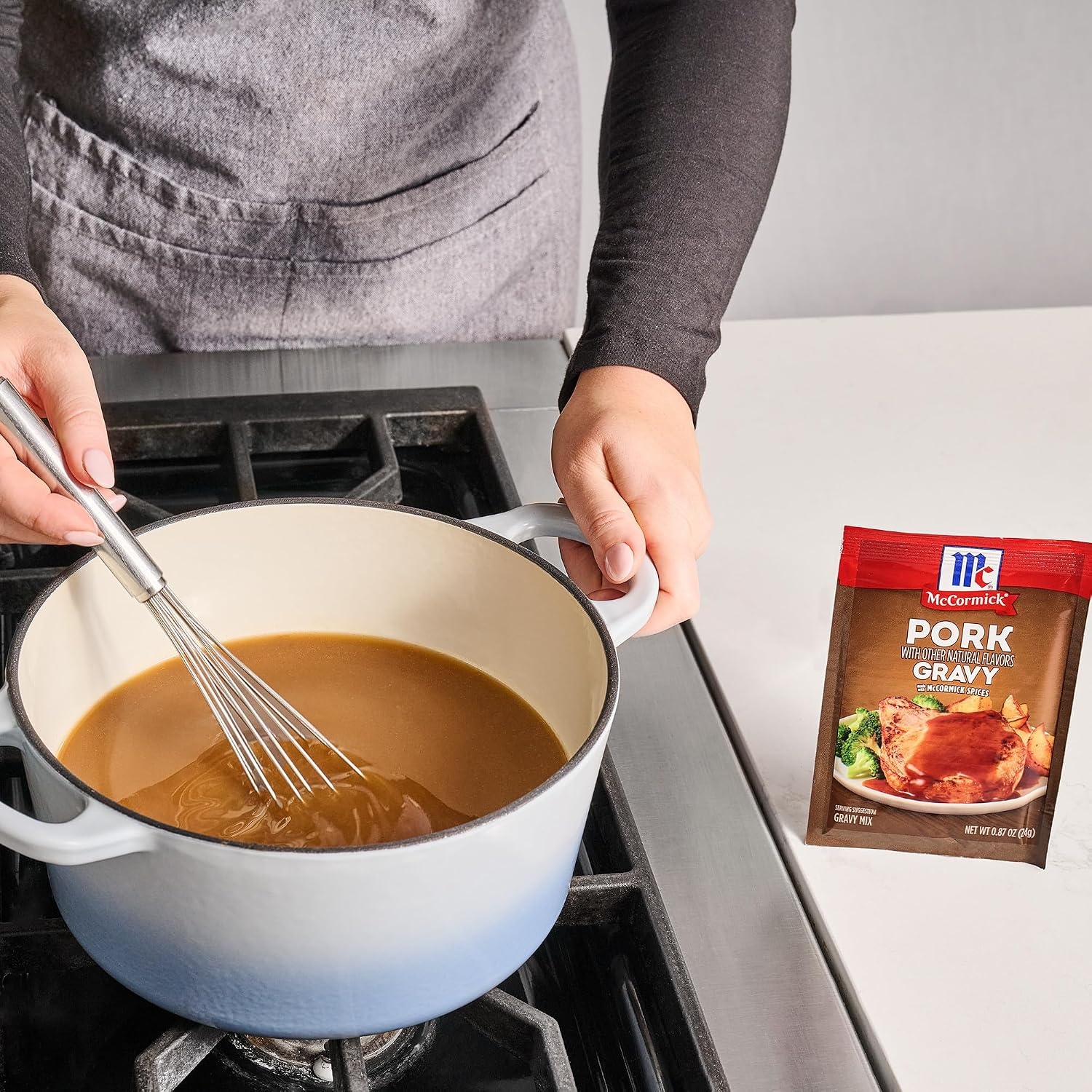 image:imageMcCormick Pork Gravy Mix 087 oz Pack of 12Pork Gravy Mix
