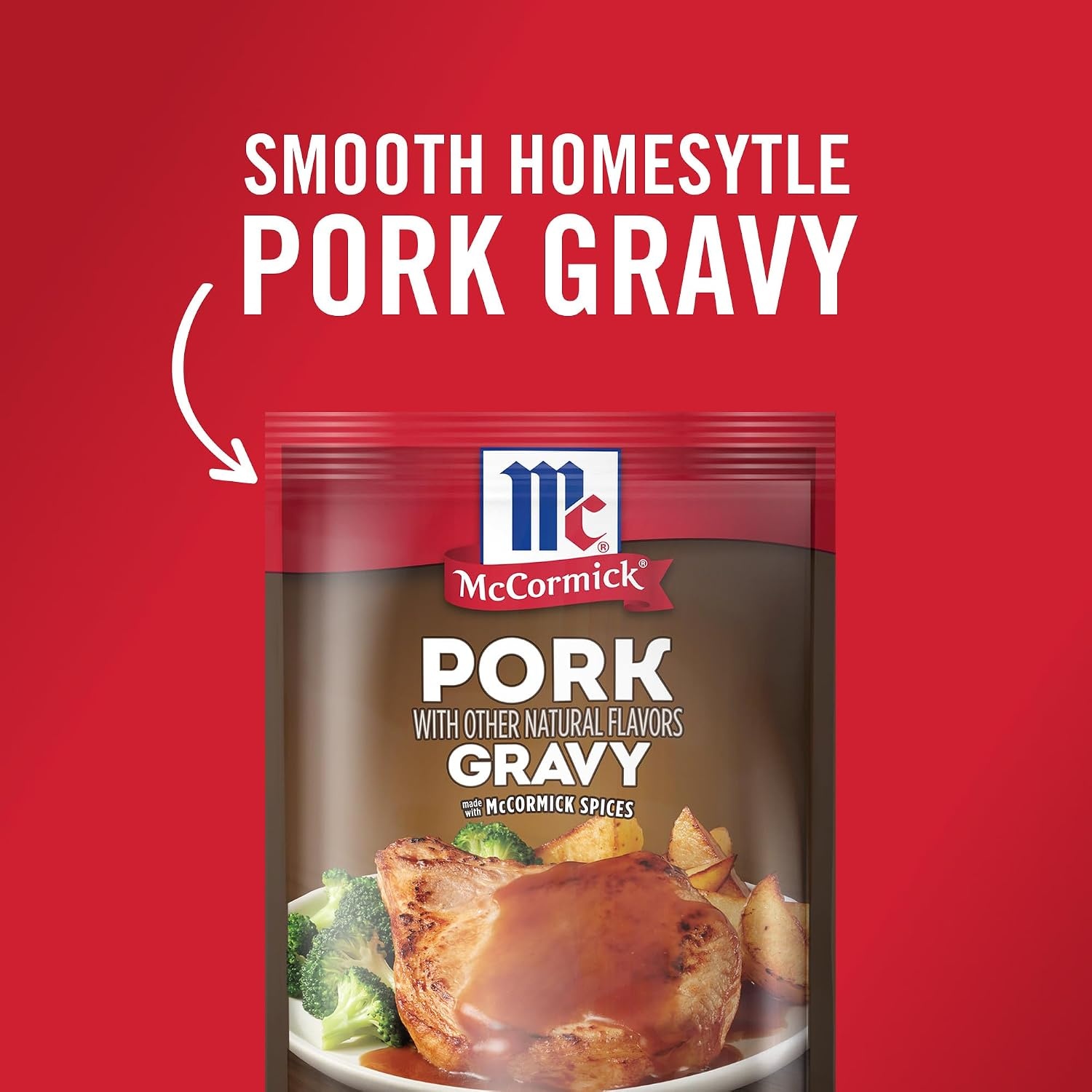 image:imageMcCormick Pork Gravy Mix 087 oz Pack of 12Pork Gravy Mix