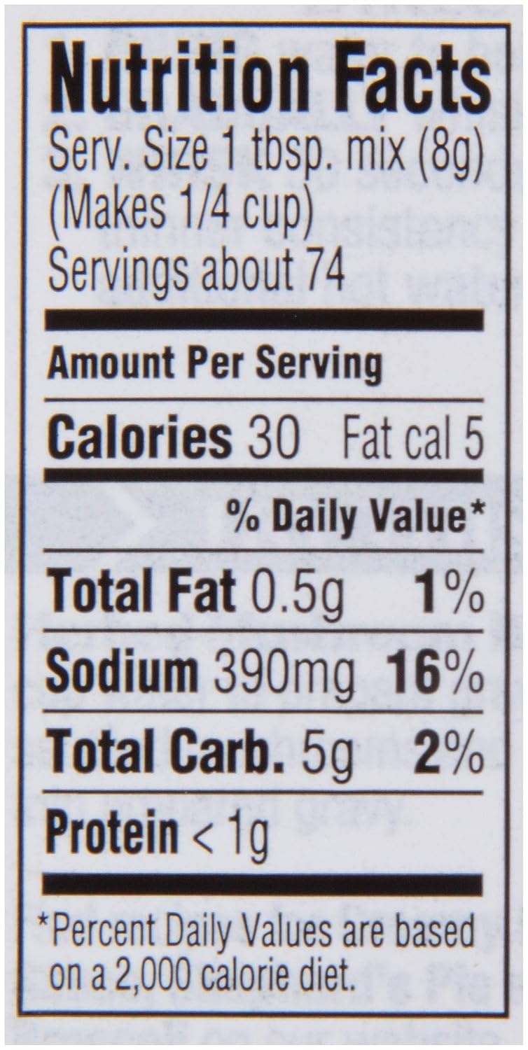 image:imageMcCormick Premium Brown Gravy Mix 21 oz21 Ounce Pack of 2