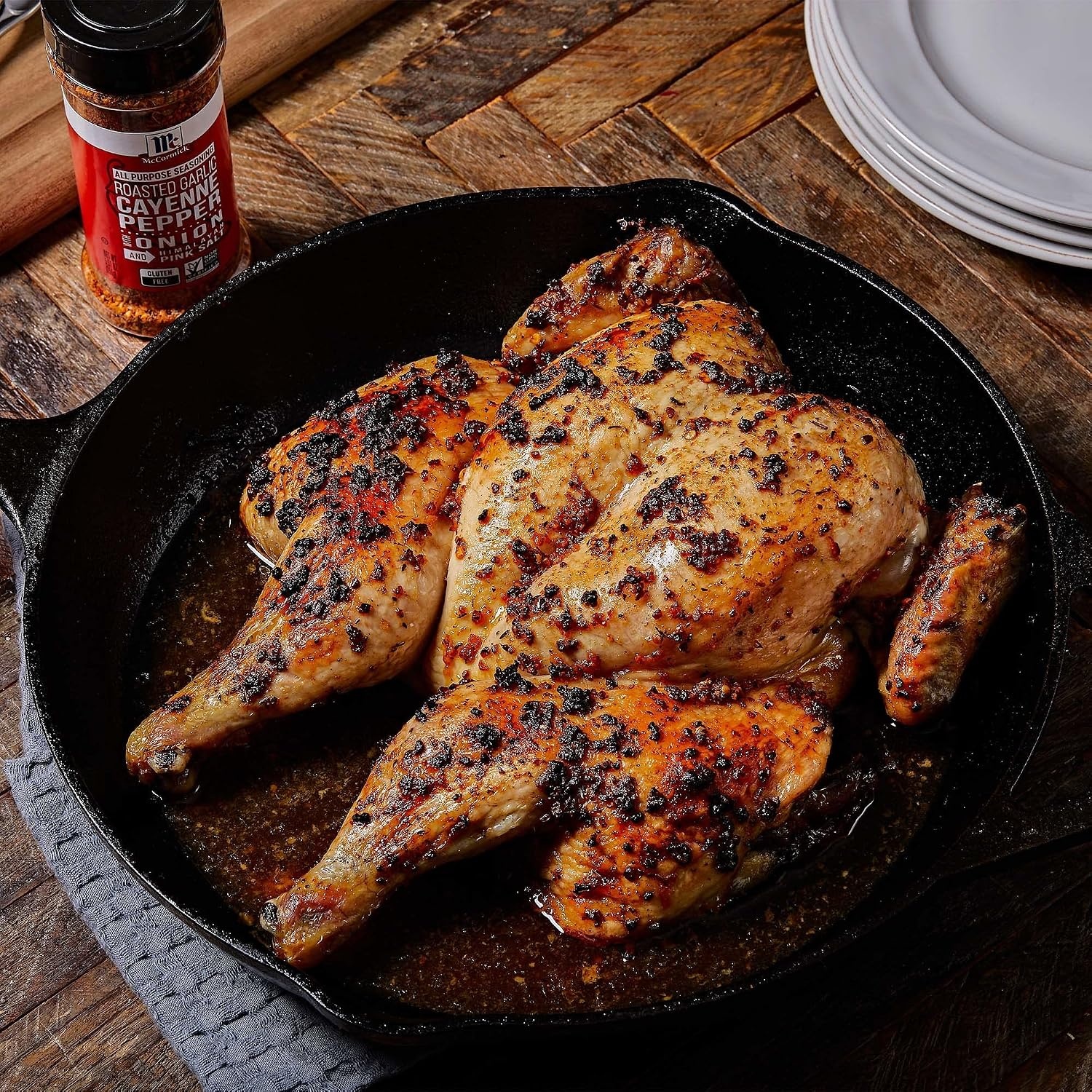 image:imageMcCormick Roasted Garlic Cayenne Pepper with Onion and Himalayan Pink Salt All Purpose Seasoning 551 oz