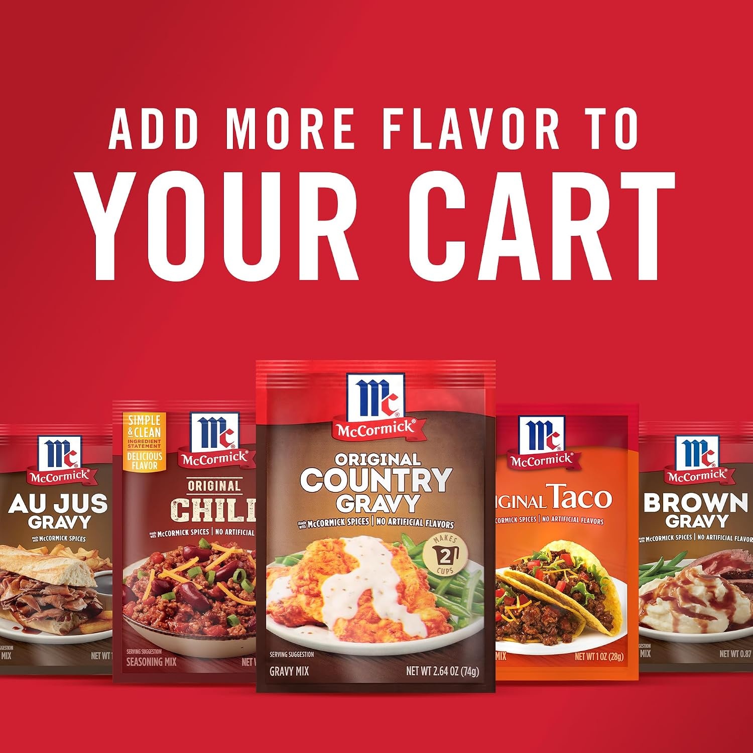 image:imageMcCormick Sausage Flavor Country Gravy Mix 264 ozOriginal
