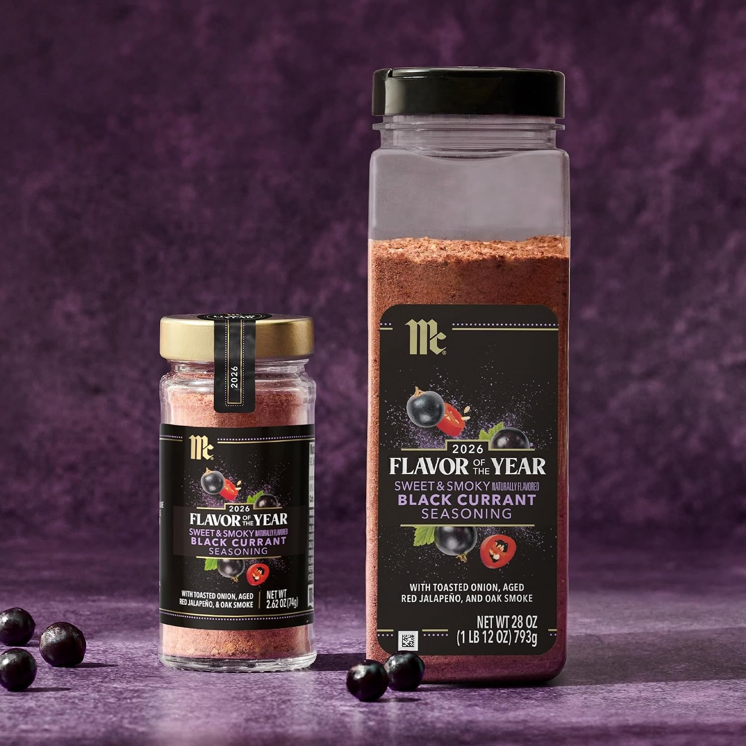 image:imageMcCormick Seasoning Black Currant Sweet amp Smoky 2026 Flavor of the Year Made for Chefs Sweet Savory amp Balanced Black Currant Rub 28 oz Pack of 628 Ounce Pack of 1