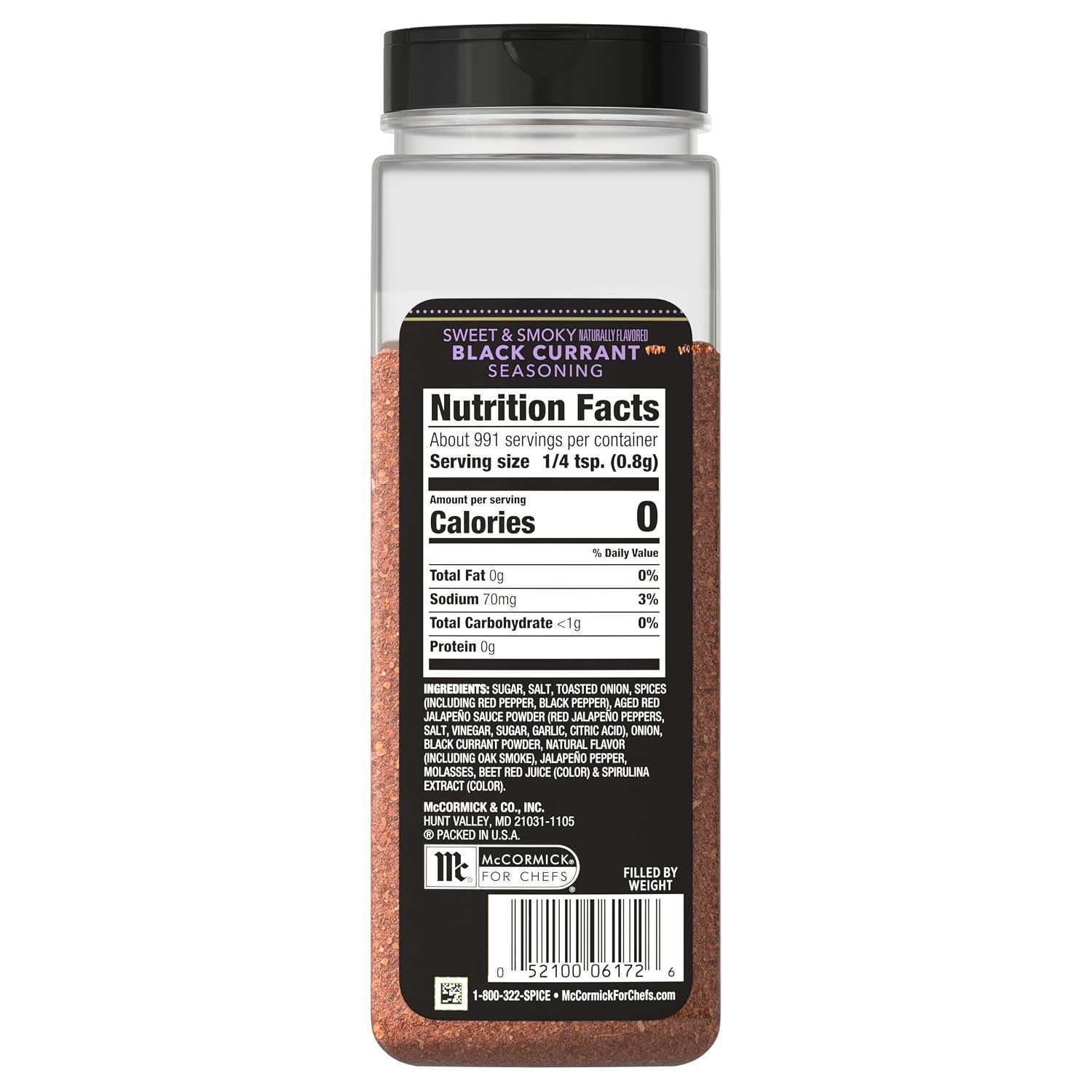 image:imageMcCormick Seasoning Black Currant Sweet amp Smoky 2026 Flavor of the Year Made for Chefs Sweet Savory amp Balanced Black Currant Rub 28 oz Pack of 628 Ounce Pack of 1