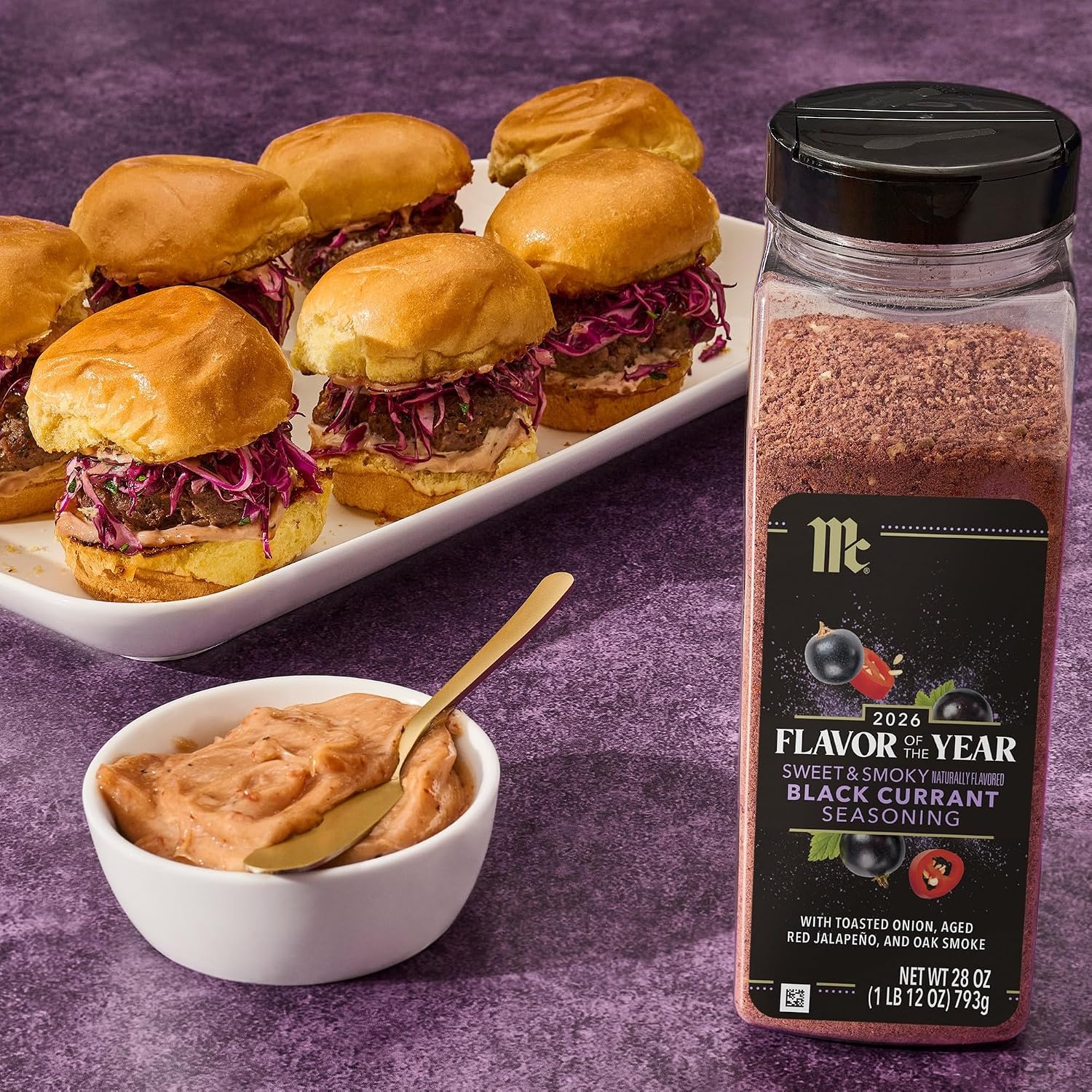 image:imageMcCormick Seasoning Black Currant Sweet amp Smoky 2026 Flavor of the Year Made for Chefs Sweet Savory amp Balanced Black Currant Rub 28 oz Pack of 628 Ounce Pack of 6