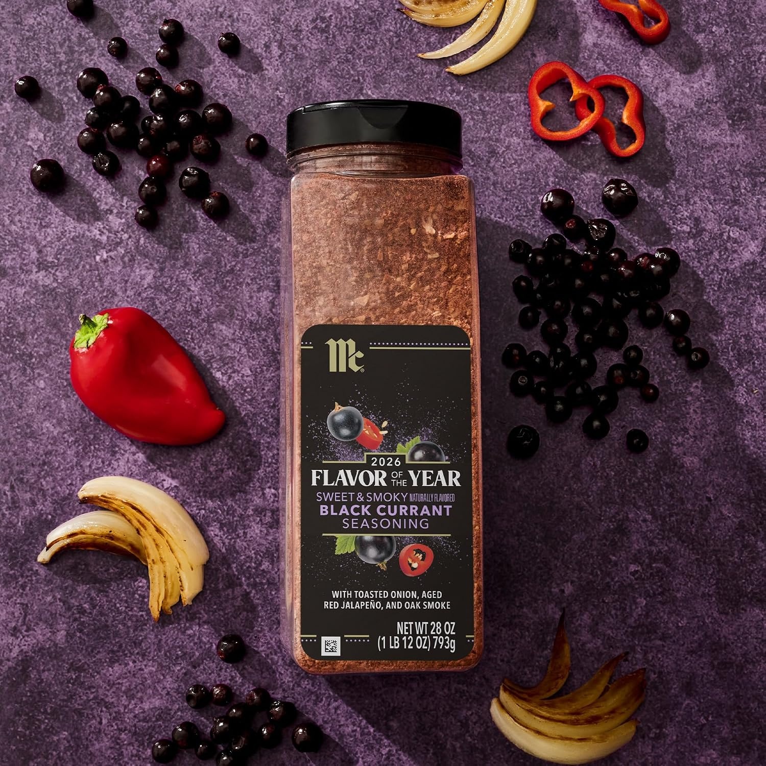 image:imageMcCormick Seasoning Black Currant Sweet amp Smoky 2026 Flavor of the Year Made for Chefs Sweet Savory amp Balanced Black Currant Rub 28 oz Pack of 628 Ounce Pack of 1