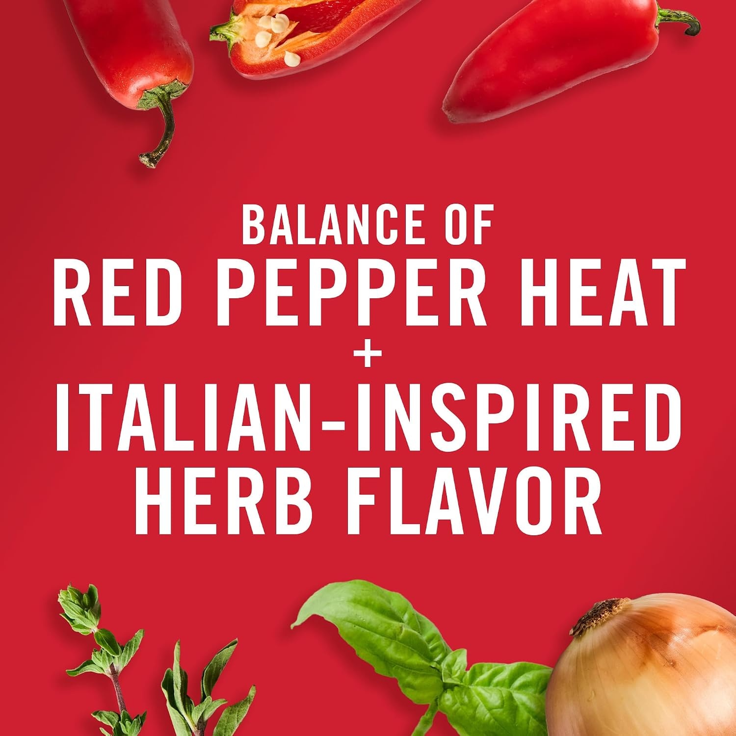 image:imageMcCormick Seasoning Crushed Red Pepper amp Italian Herbs Robust Italian Seasoning for Garlic Bread Pasta Dip and More 264 oz